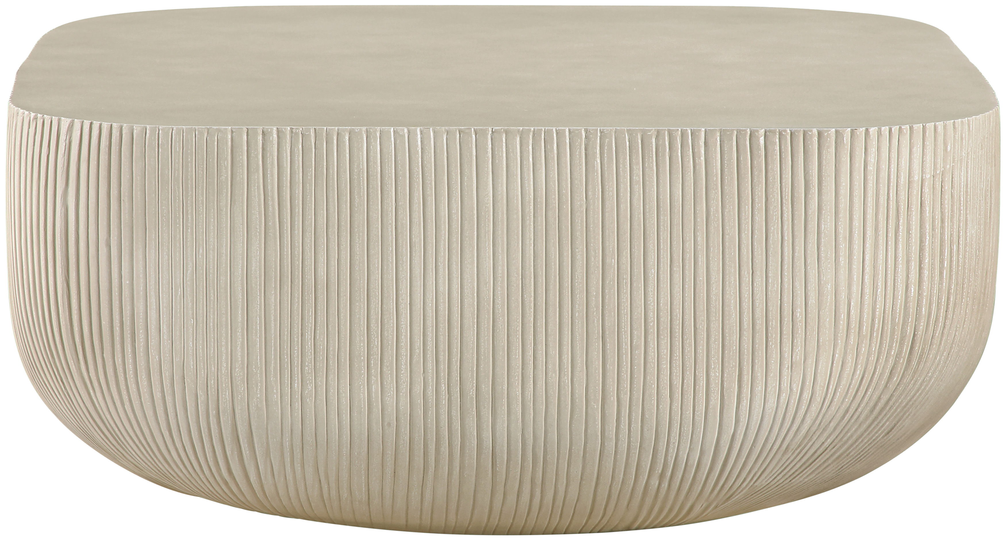 Sonara - Concrete Coffee Table - Beige