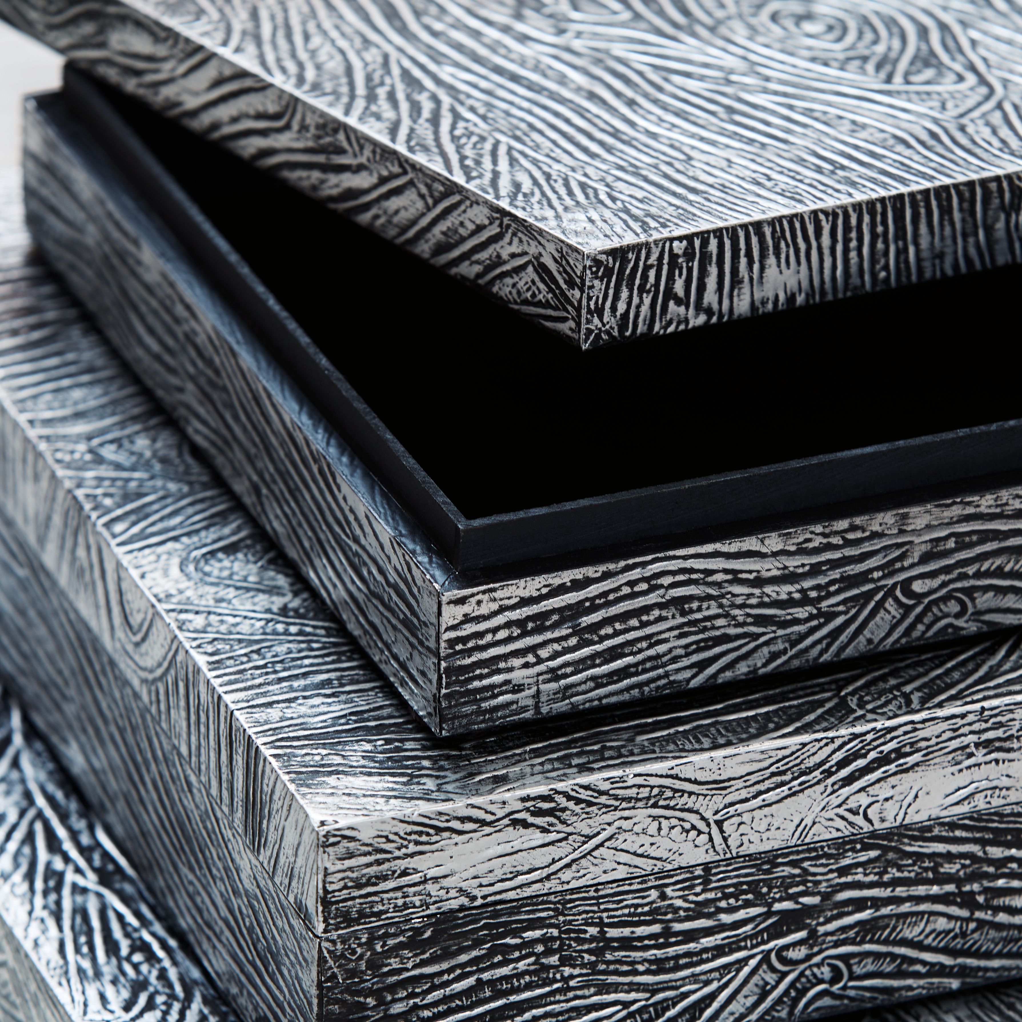 Keldy - Box Set (Set of 3) - Antique Pewter Finish, black, view 6