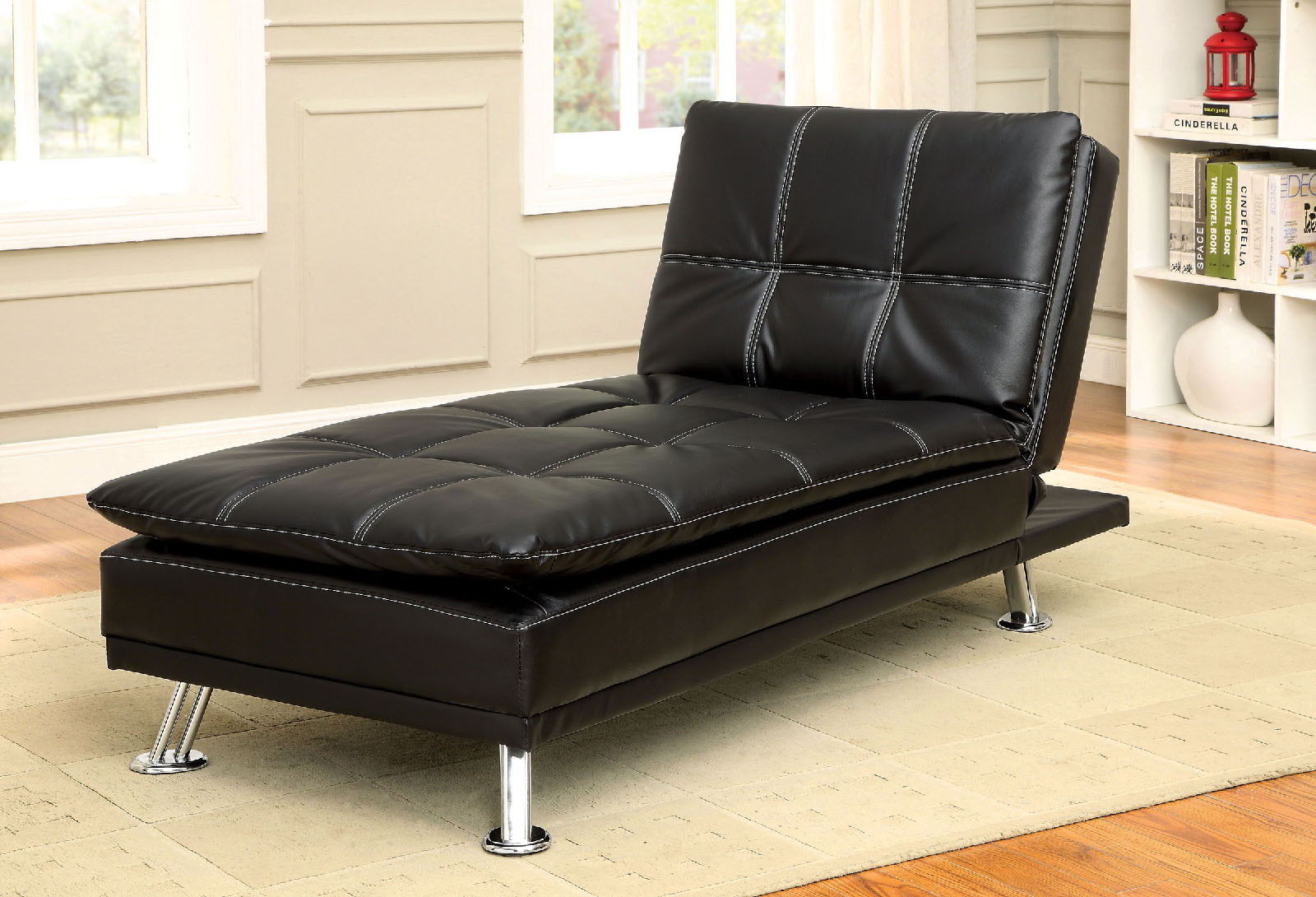 Hauser Chaise Black New Lots Furniture Online Store
