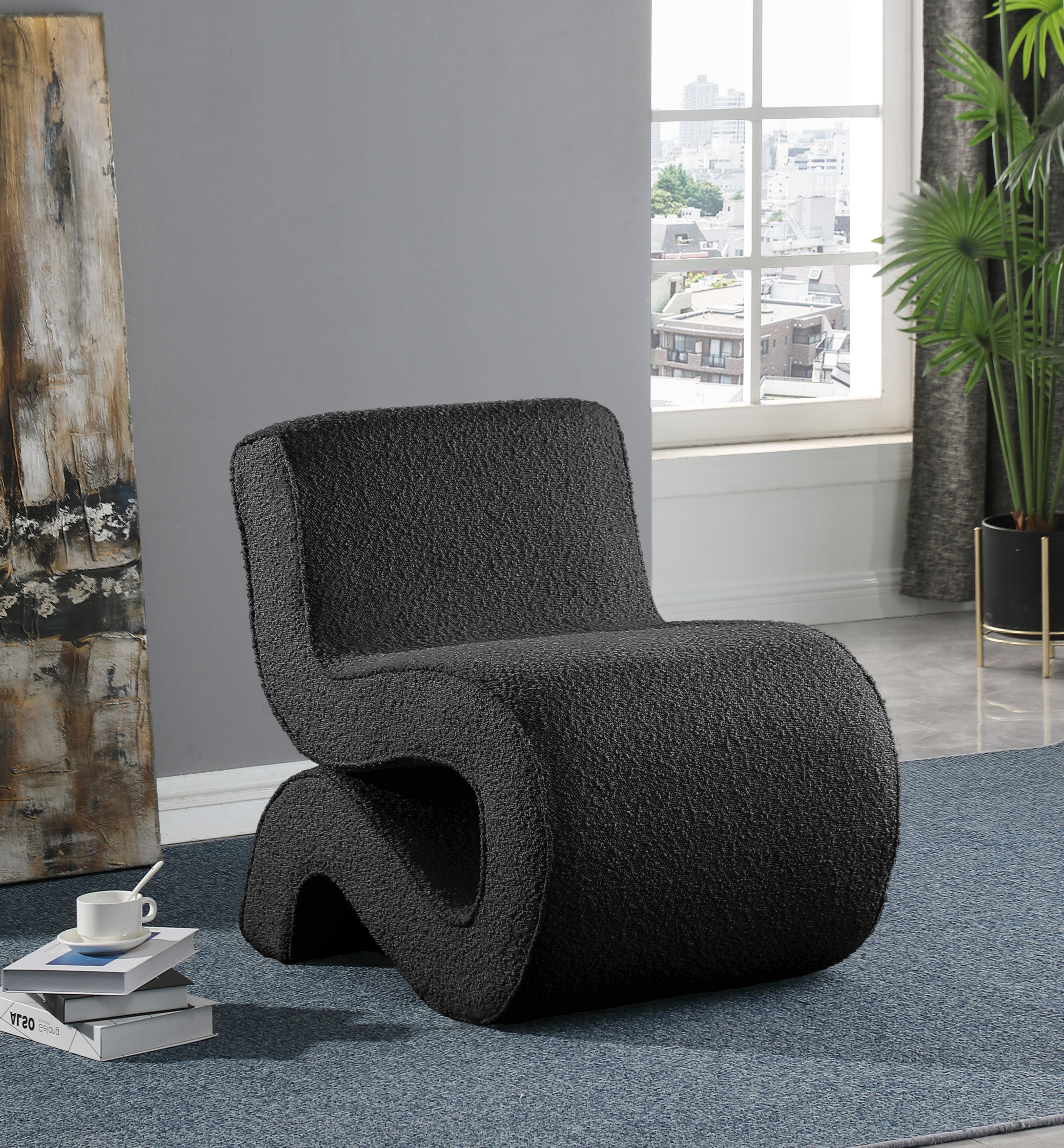 Desiree - Accent Chair - Black