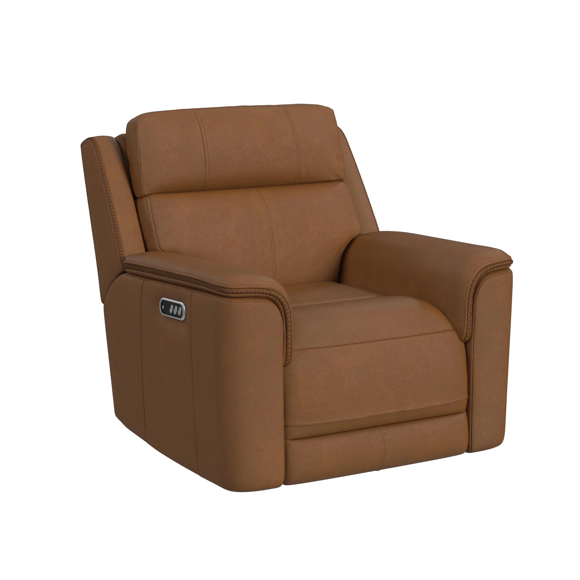 Power Motion Recliner With Power Headrest And Lumbar