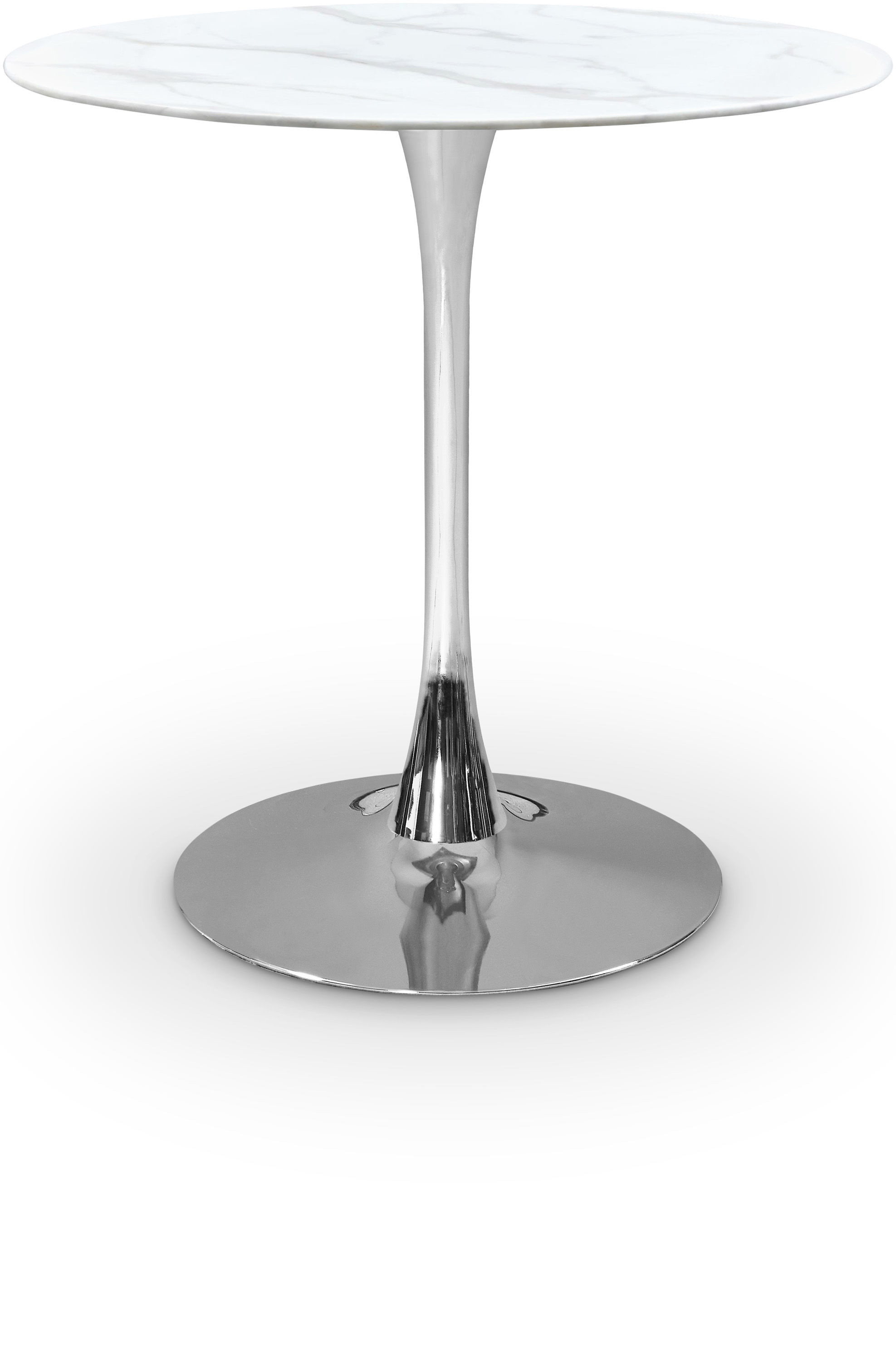 Tulip - Counter Height Table - Chrome