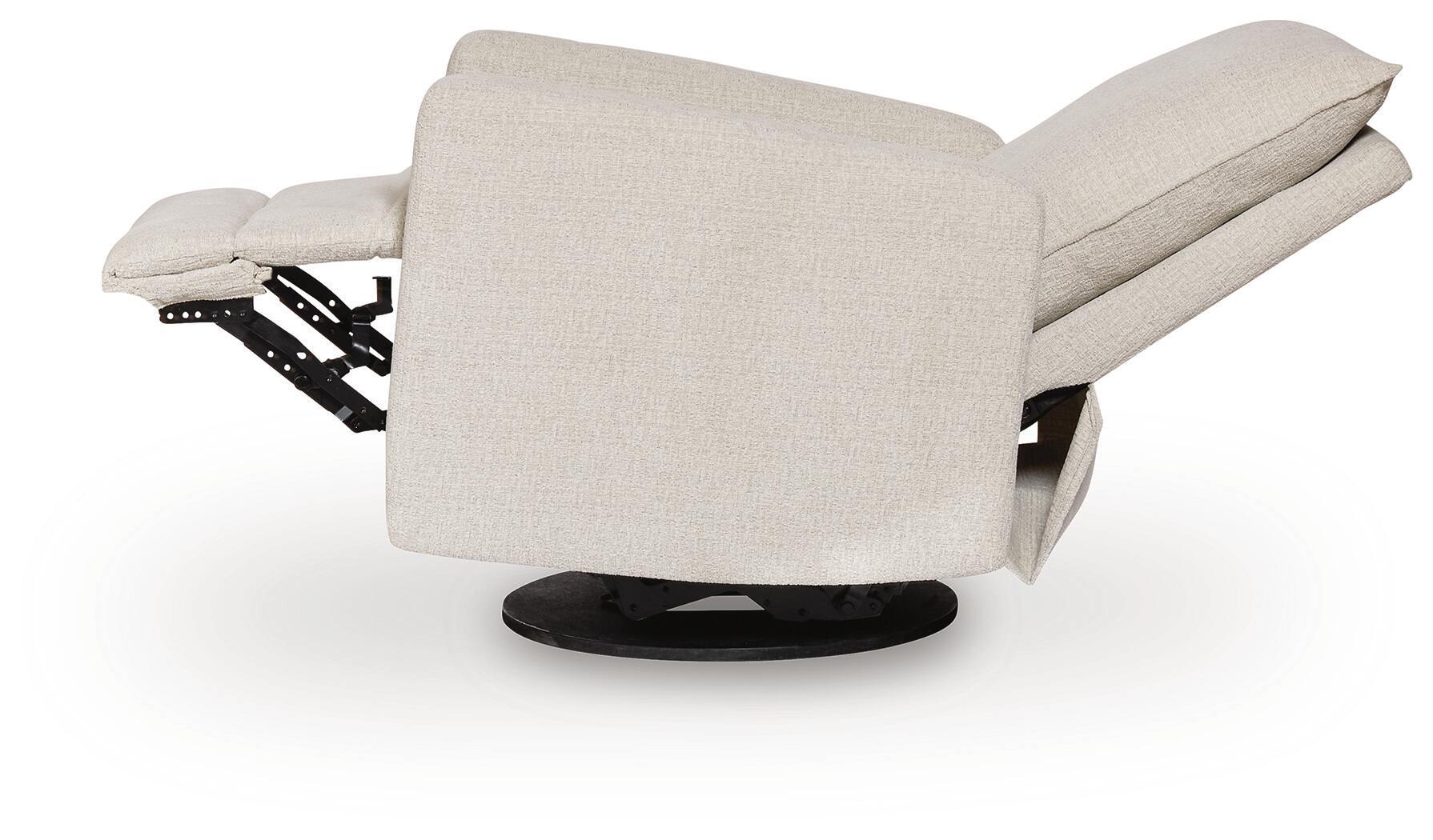 Ashley Furniture Oaklynn-Manor - Swivel Glider Recliner - Canvas - Image 8