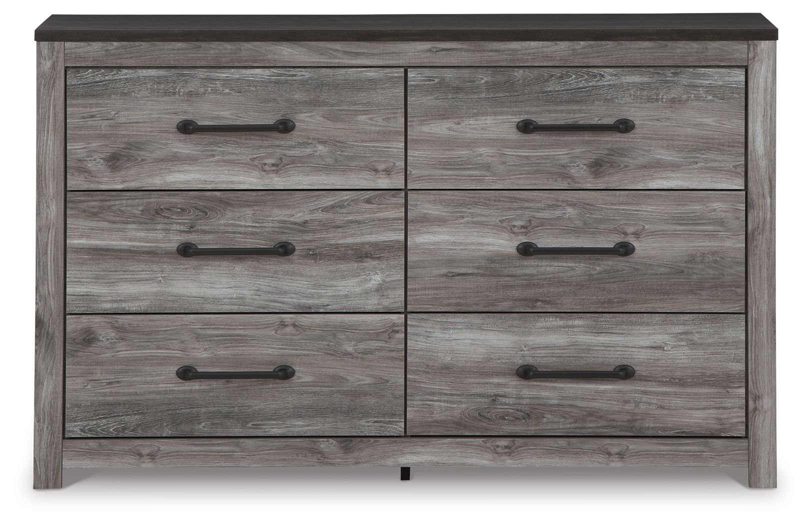 Ashley Furniture Bronyan - Six Drawer Dresser - Dark Gray - Image 4