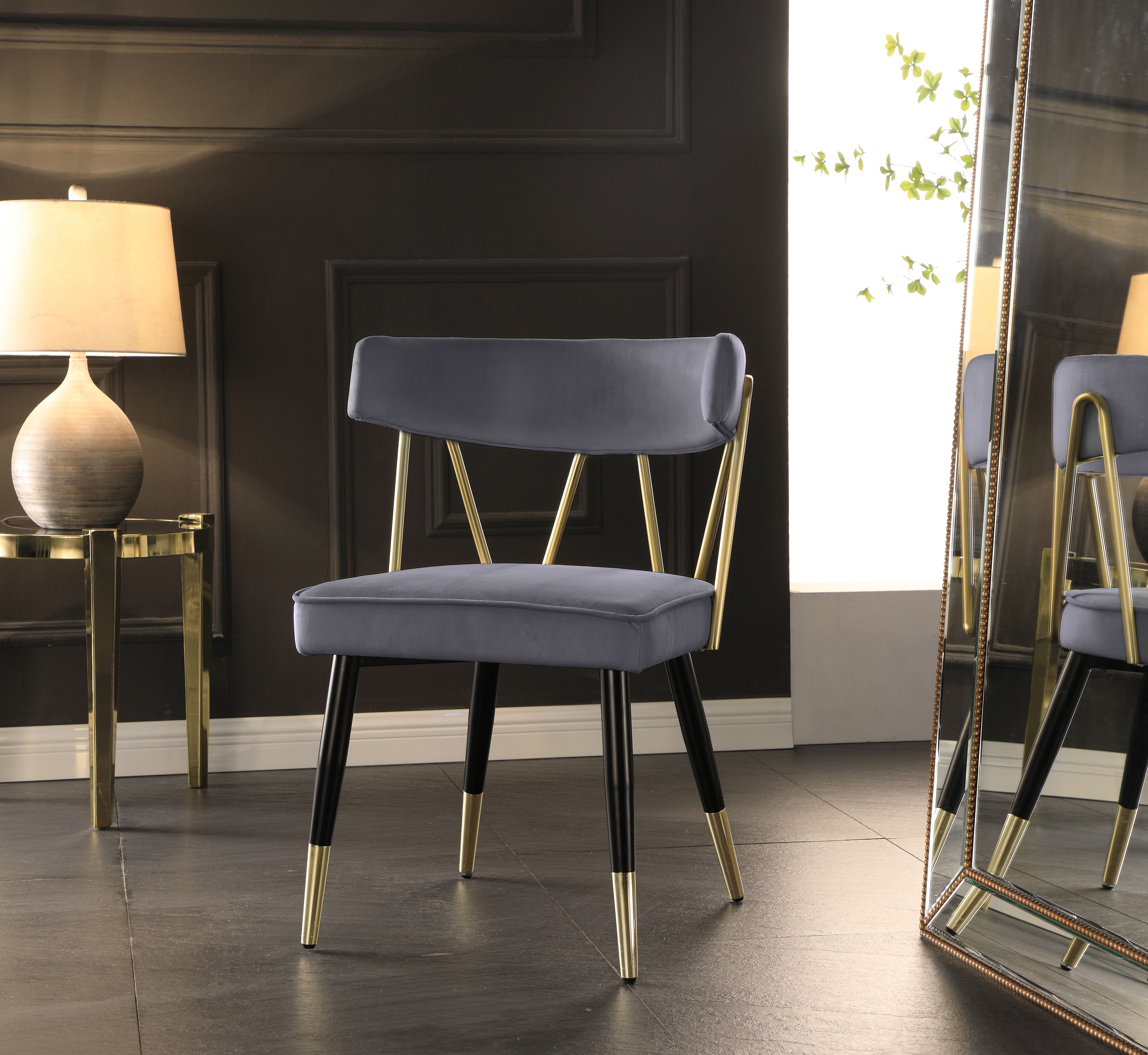 Rheingold - Dining Chair (Set of 2) - Gray