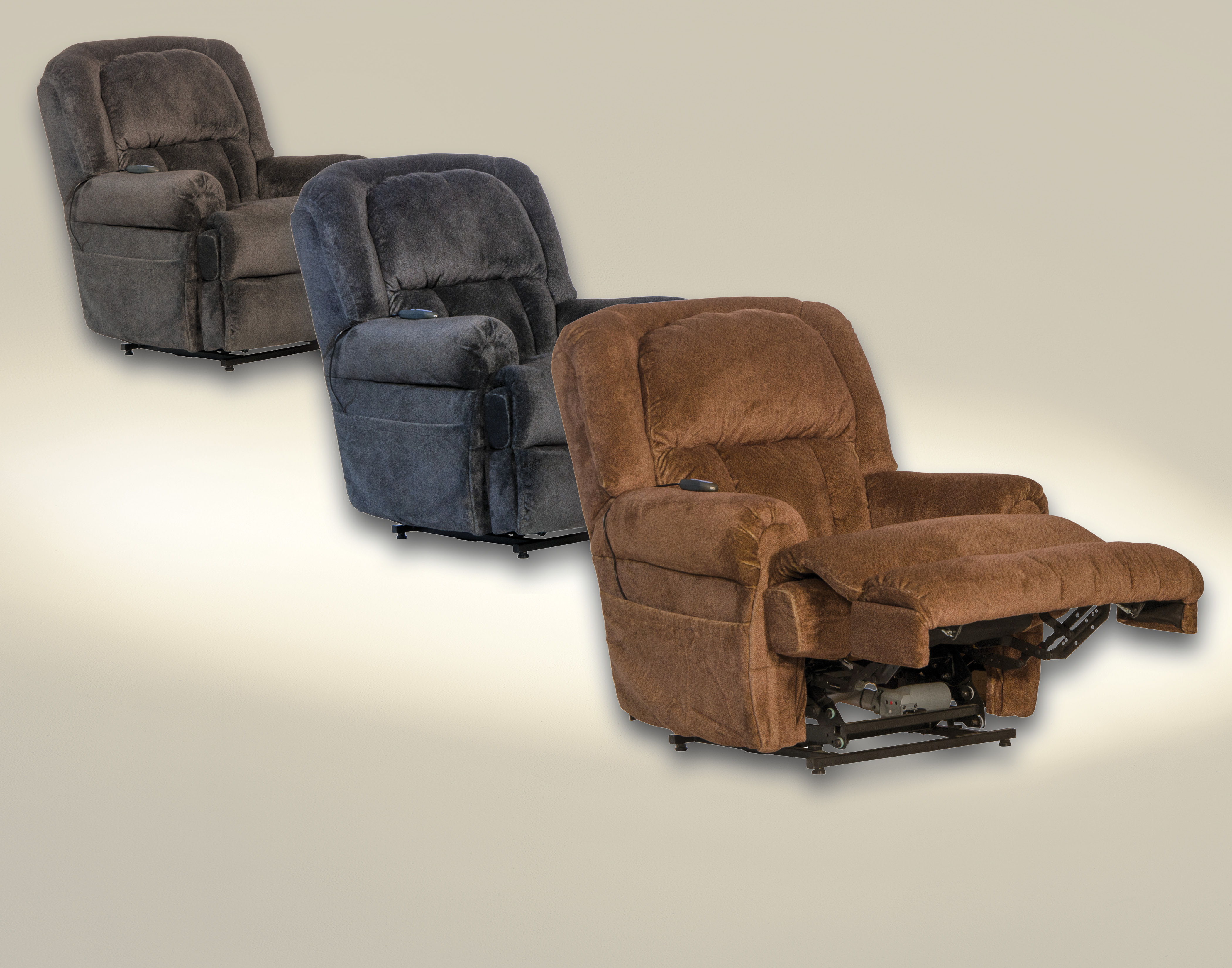 Burns - Power Lift Full Lay Flat With "Dual Motor" Comfort Function - Midnight