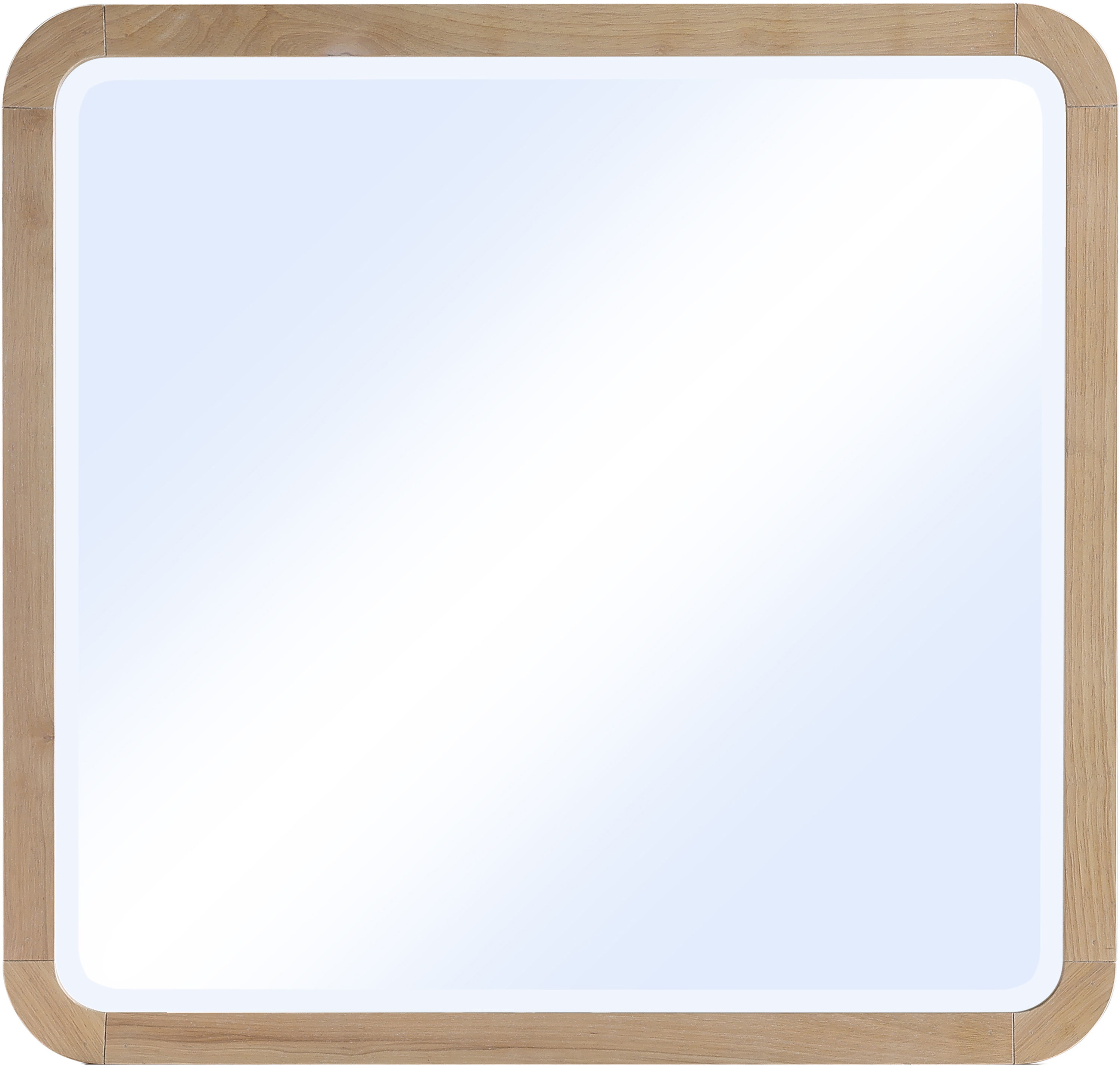 Giada - Solid Wood And Veneer Mirror - Natural