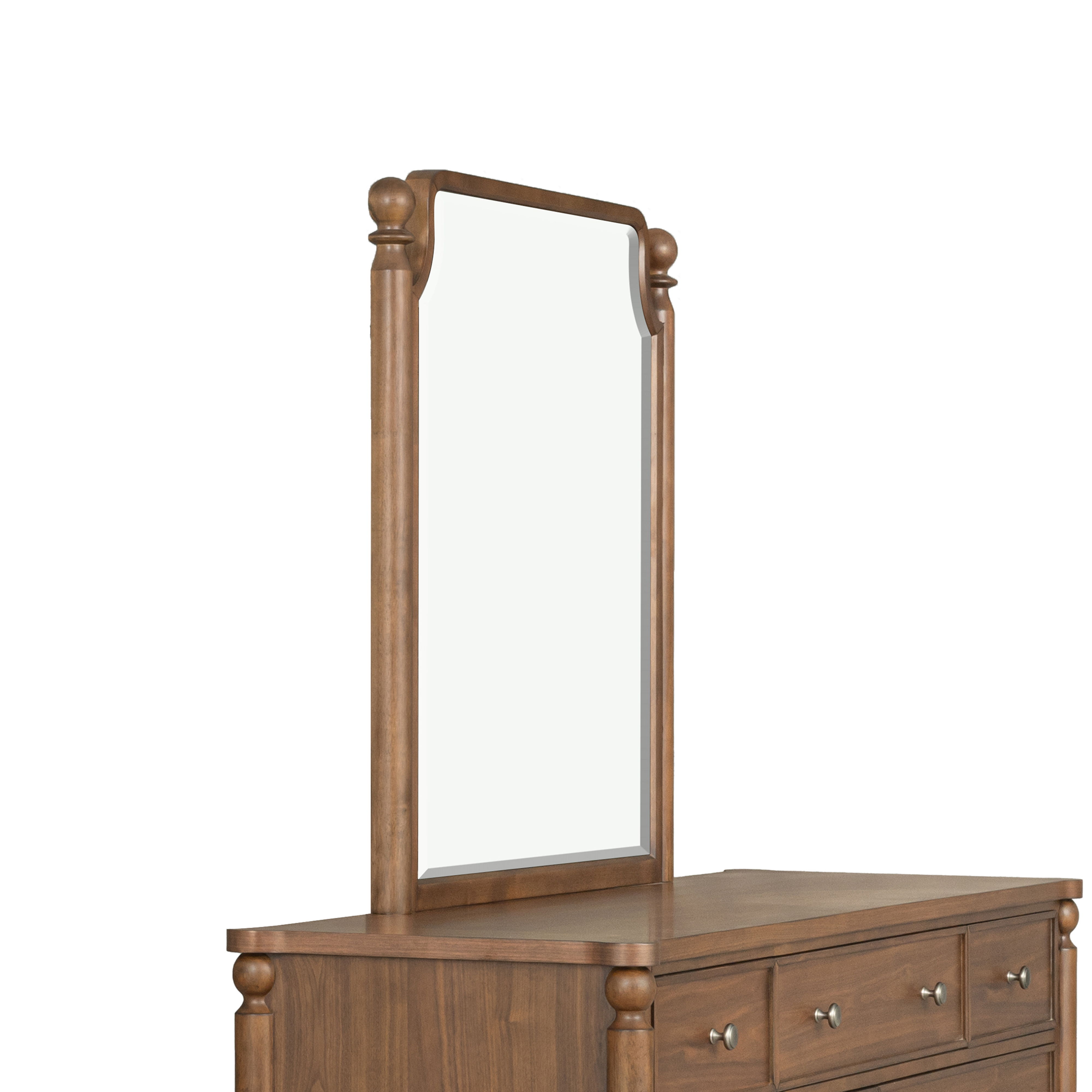 Azalea - Mirror - Walnut, dark brown, view 3
