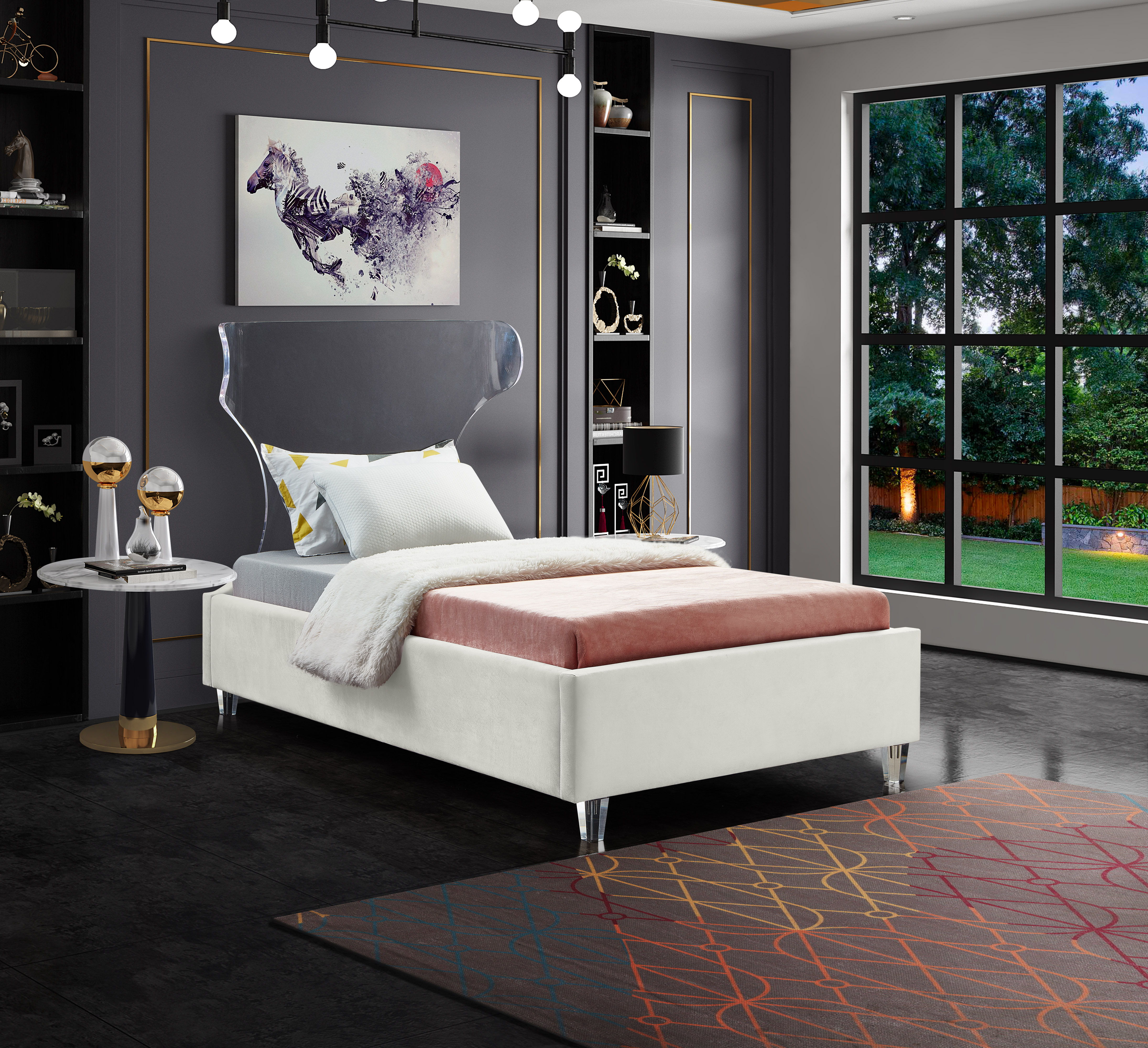 Ghost - Twin Bed - Cream