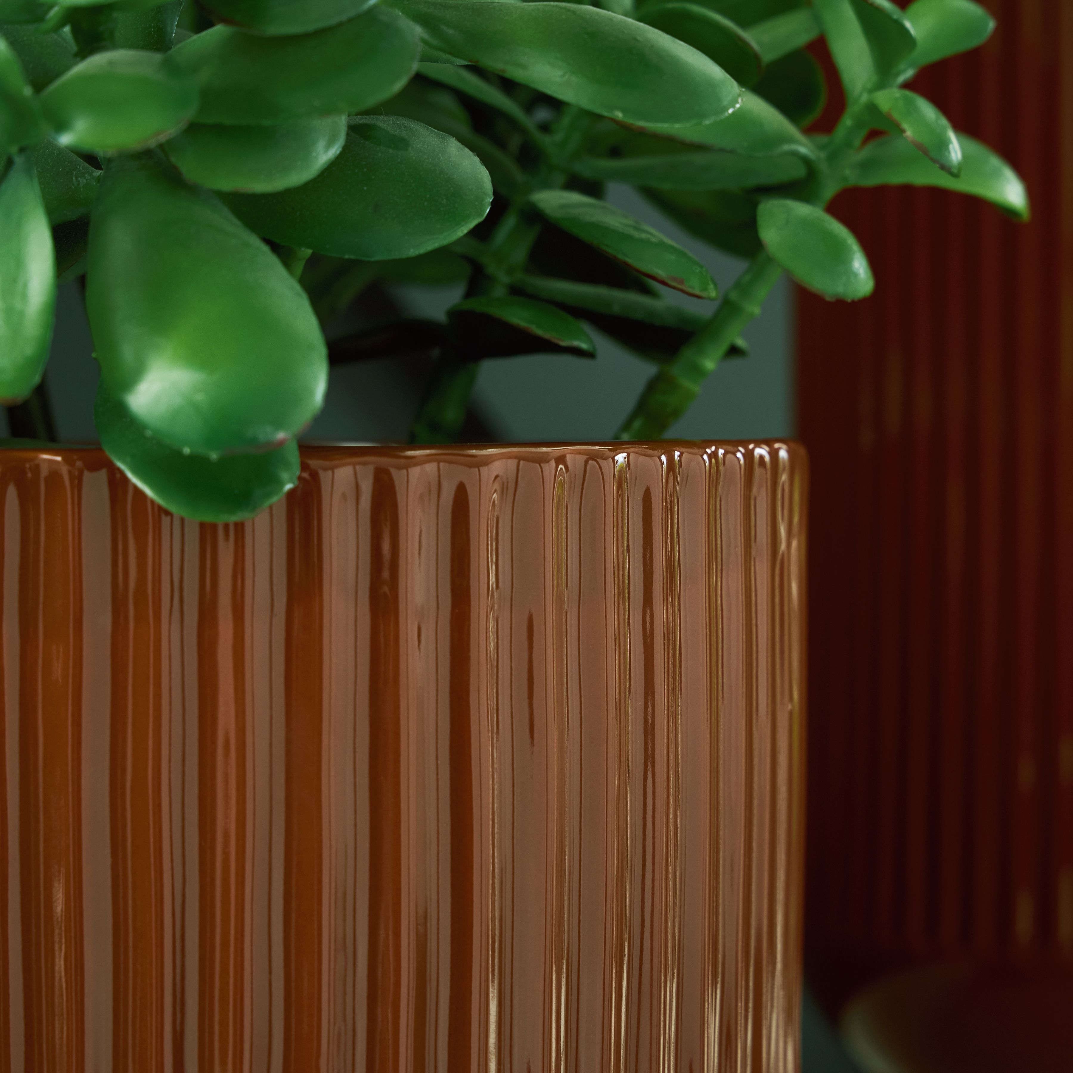 Avalyah - Vase (Set of 2) - 12" - Burnt Umber