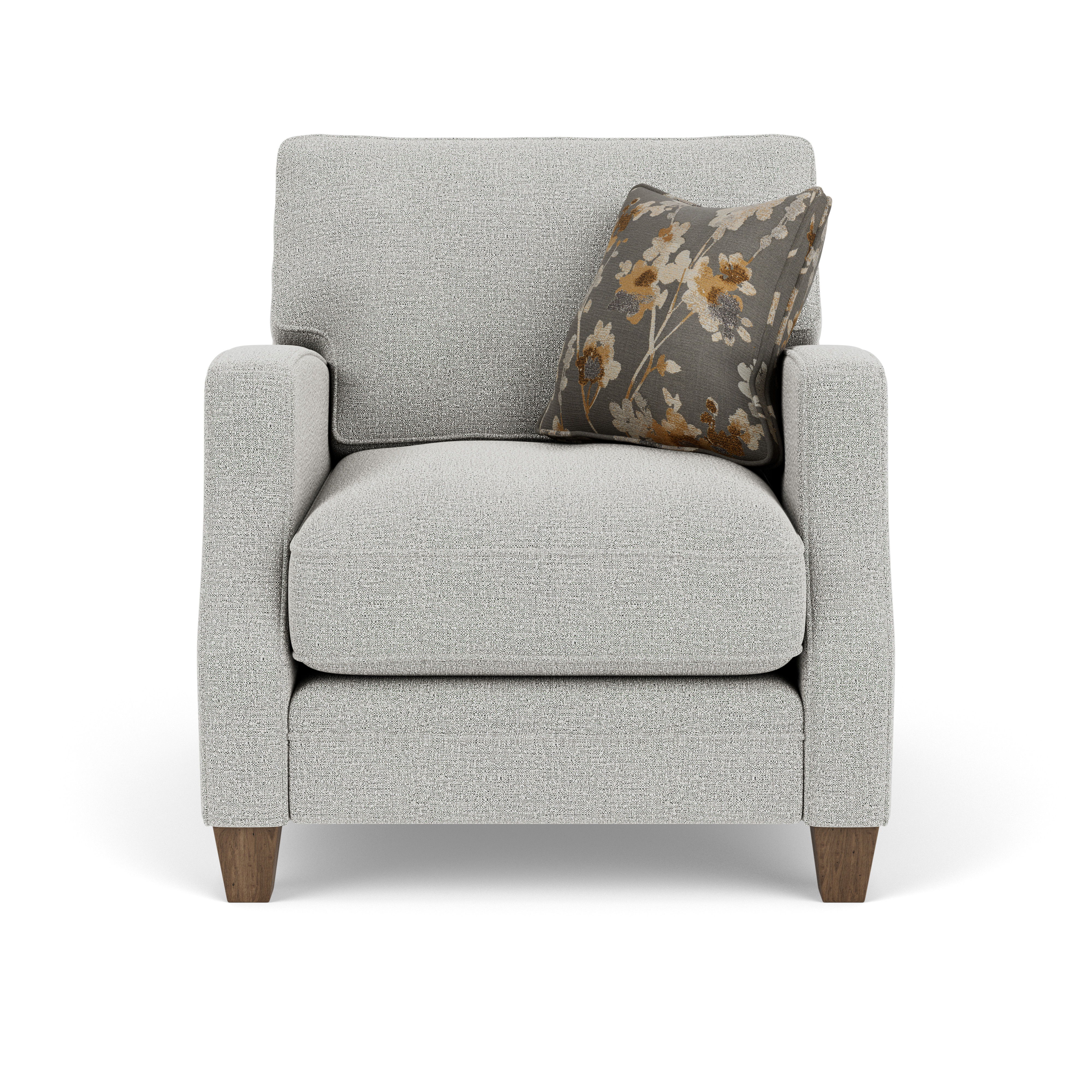 Lennox - Fabric Chair, light gray, view 3