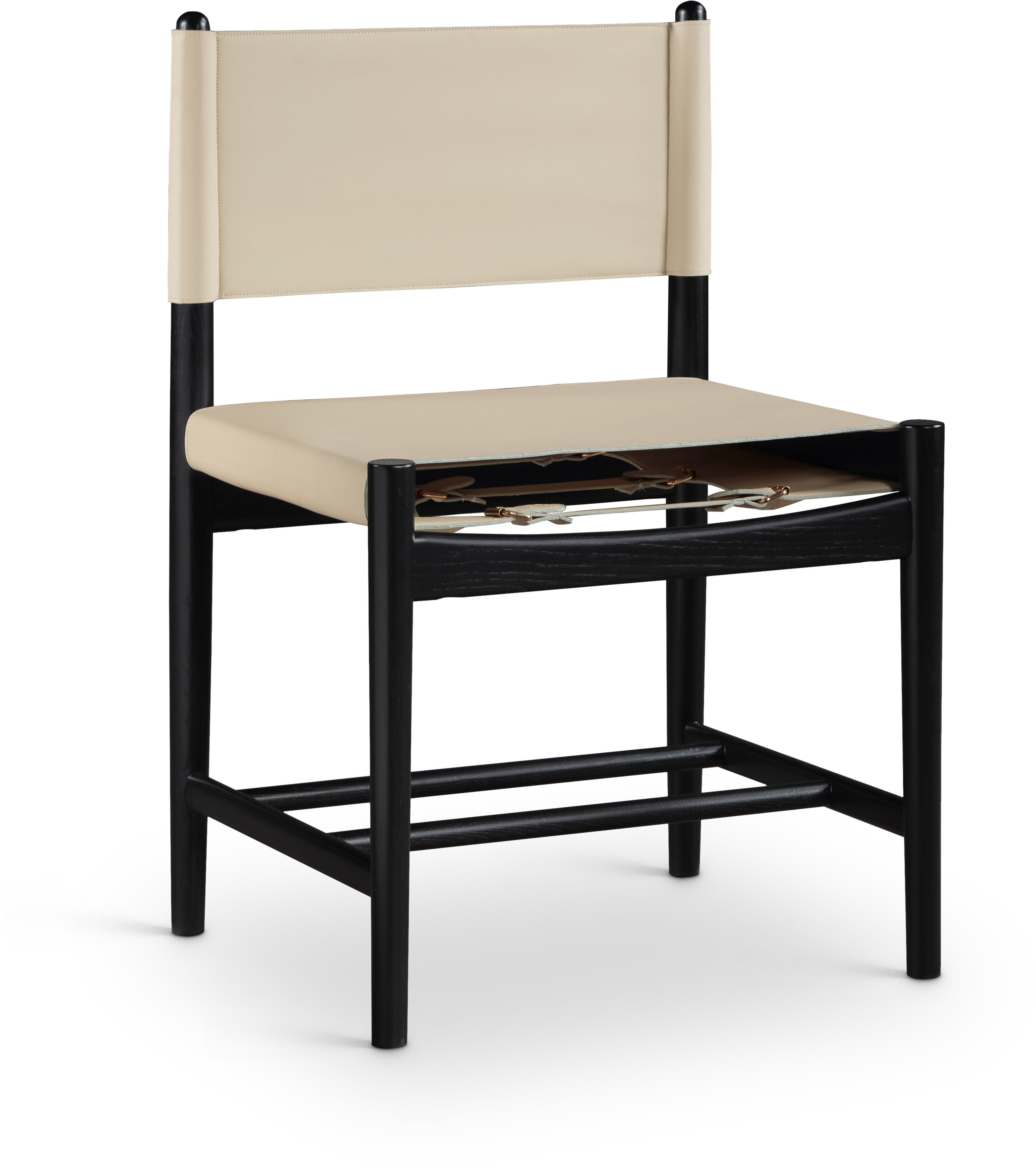 Rawlins - Vegan Leather Dining Chair (Set of 2) - Beige