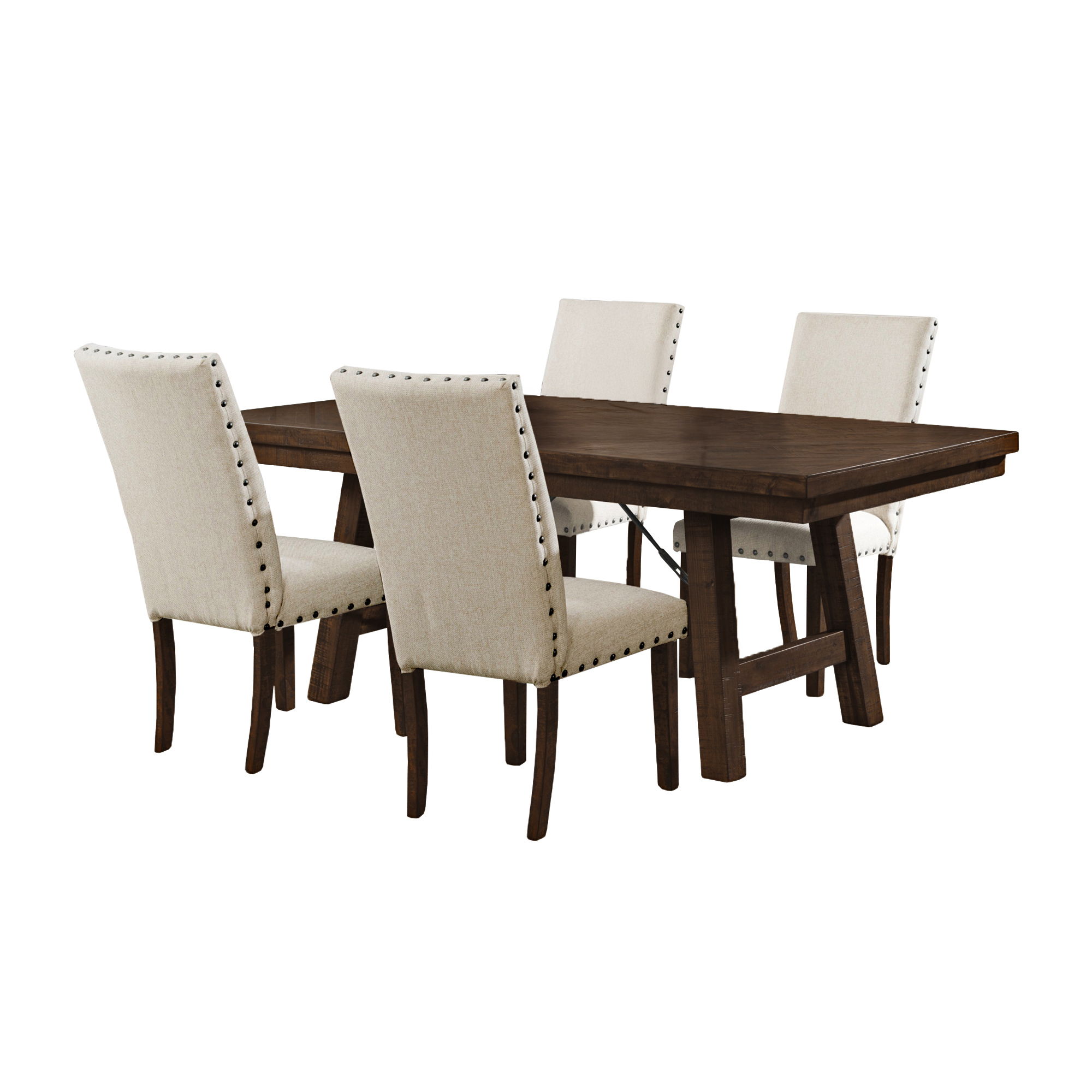 5 Pc · Table, 4 Upholstered Side Chairs