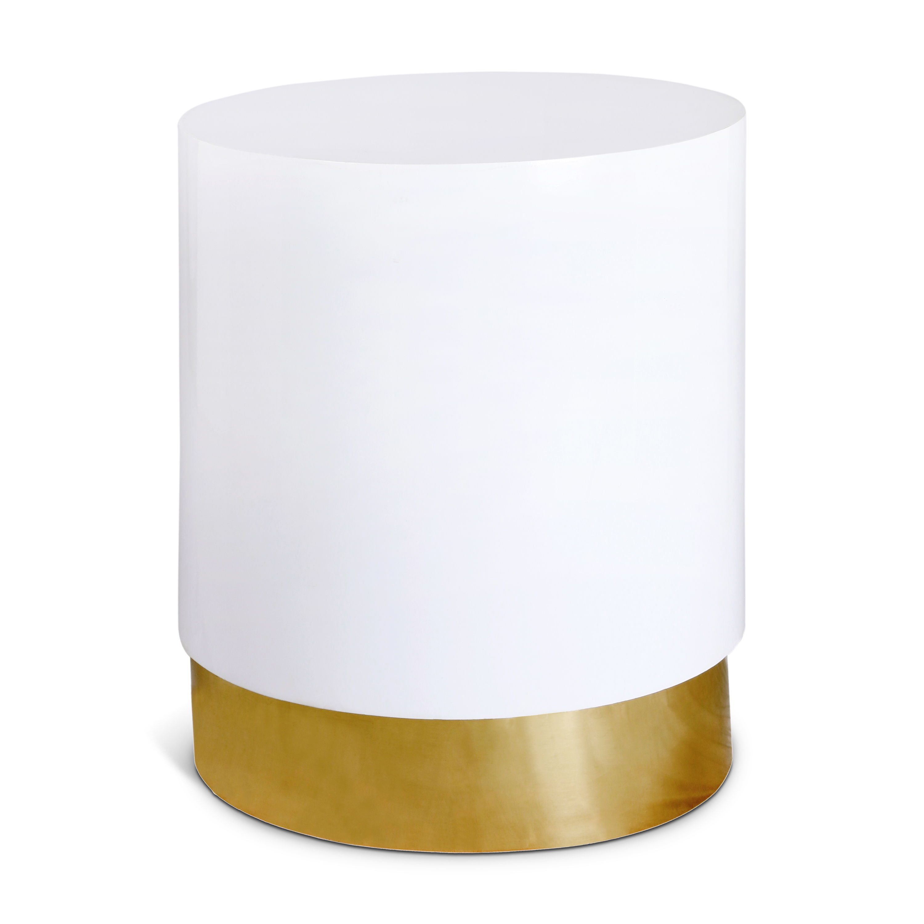 Deco - End Table - White