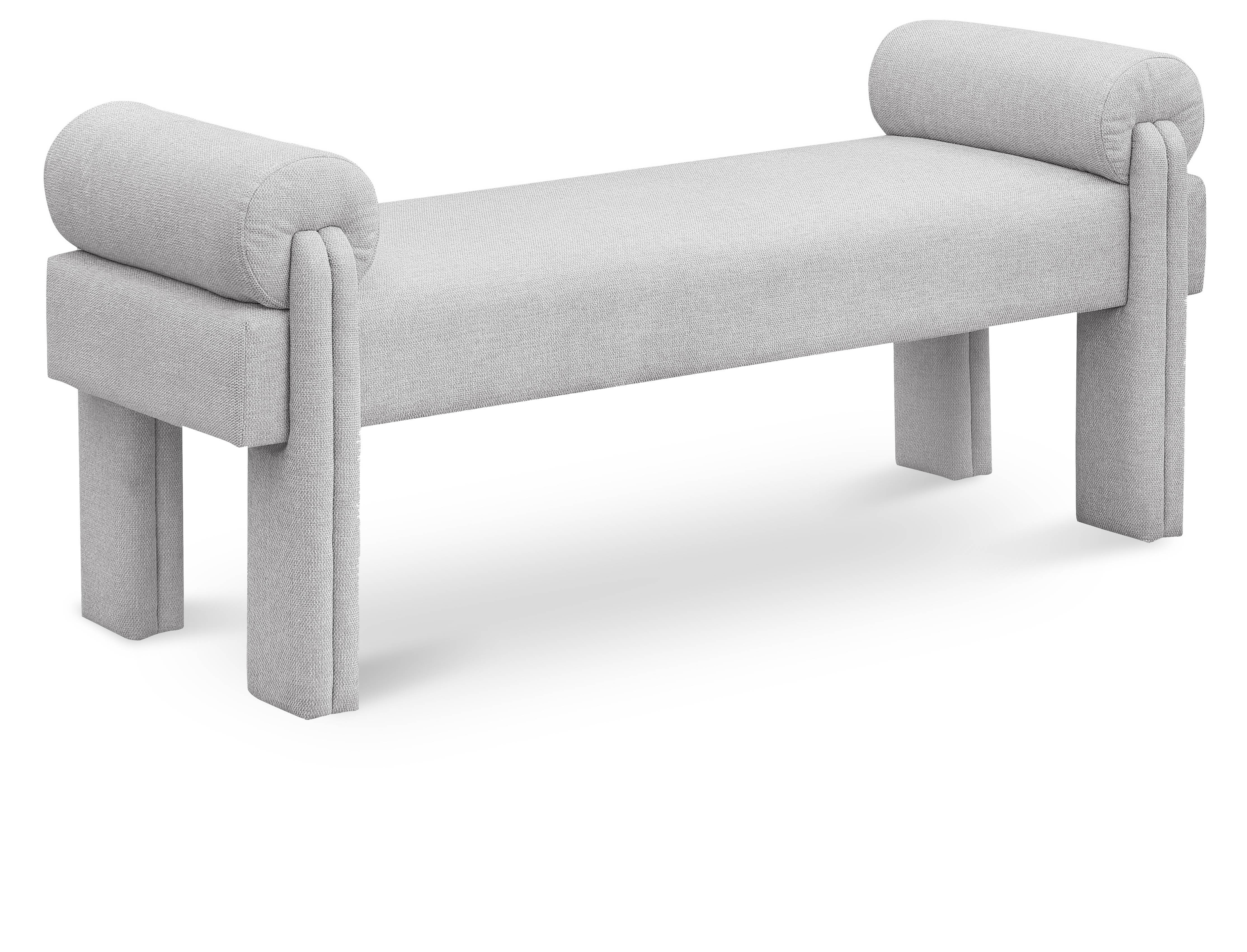Stefano - Bench - Gray