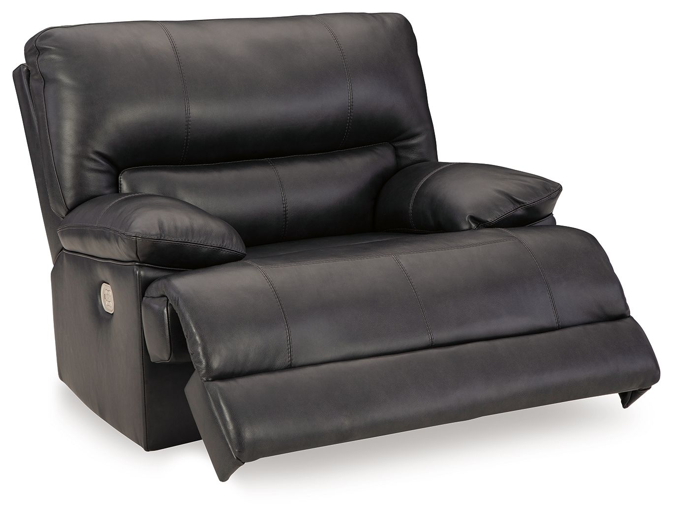 Ashley Furniture Mountainous - 3 Pc. - Power Reclining Sofa, Power Loveseat, Power Recliner - Eclipse - Image 14