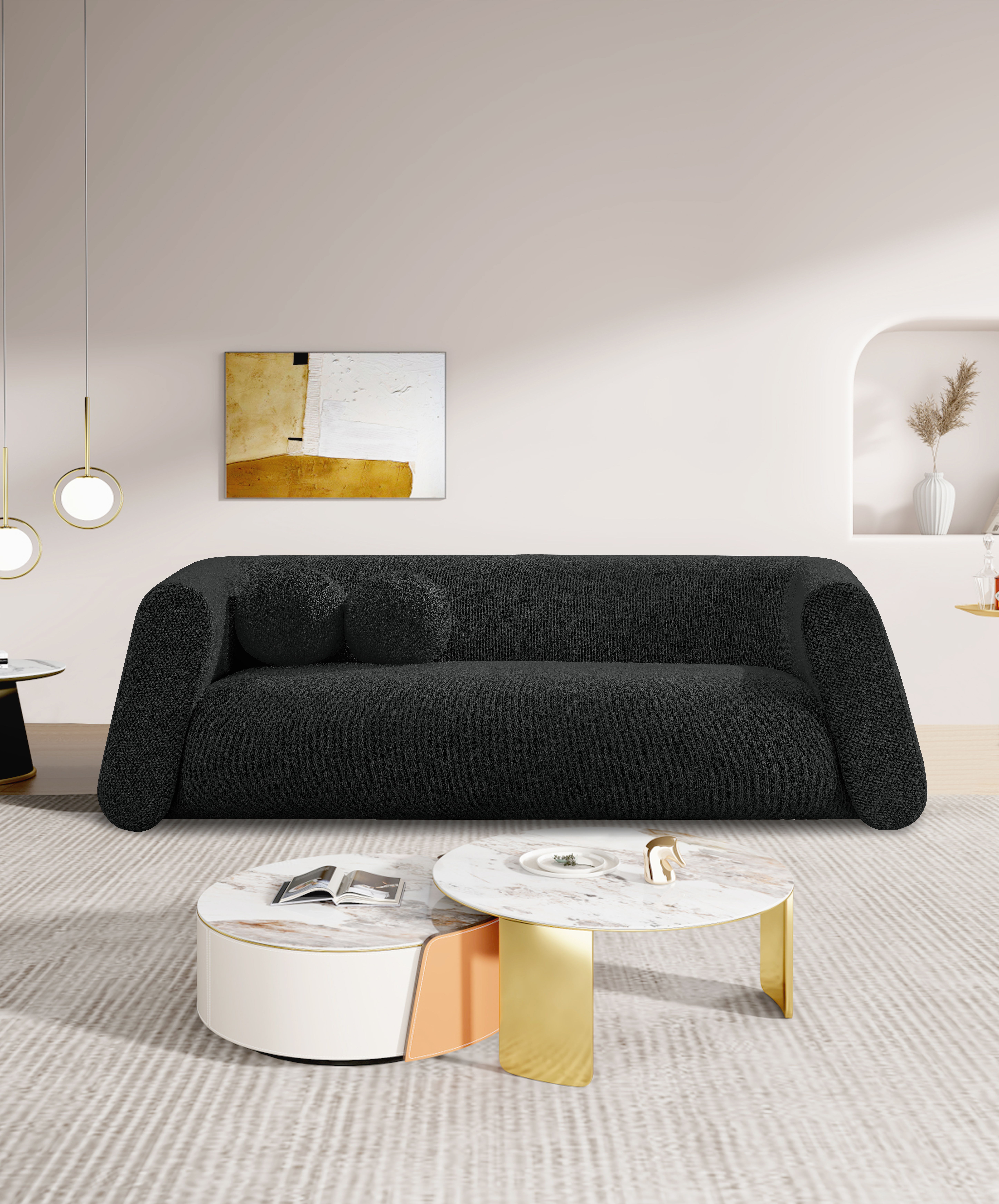 Abbington - Sofa - Black