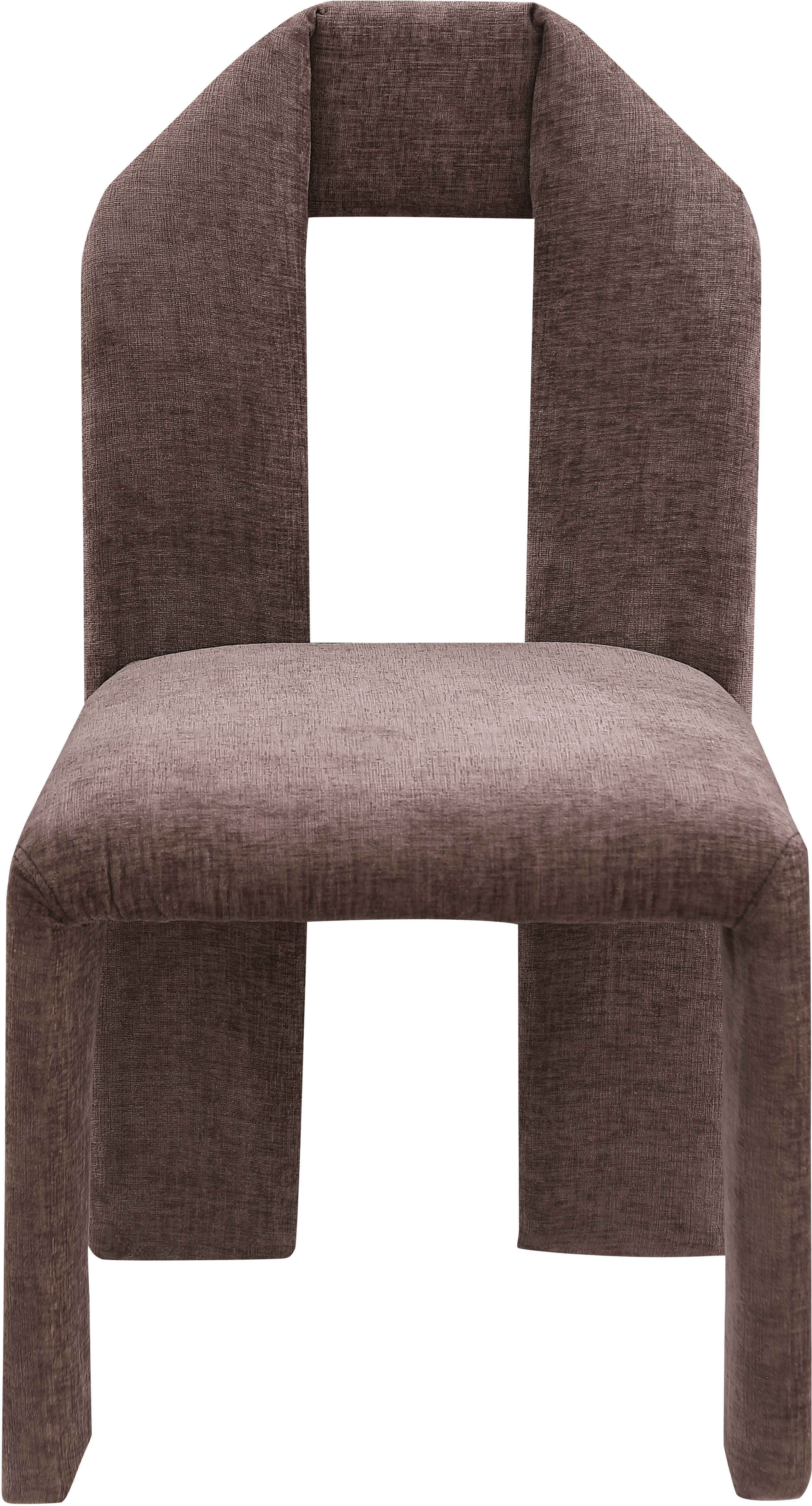 Bennett - Chenille Dining Chair (Set of 2) - Brown