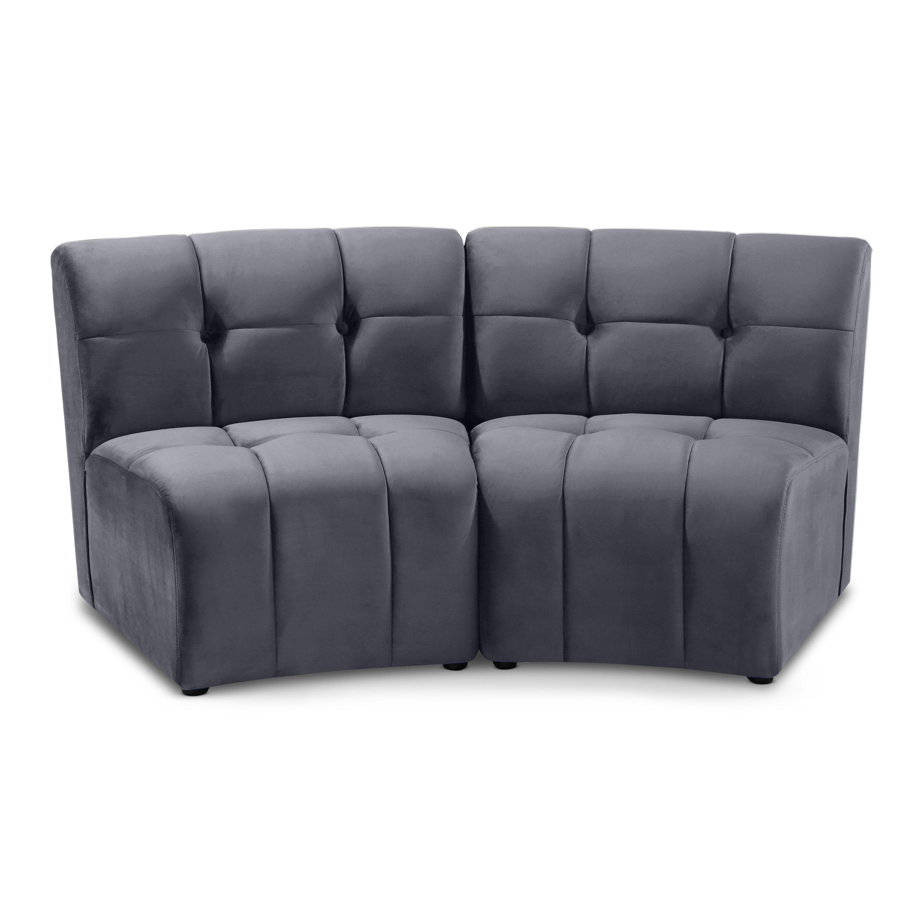 Limitless - 2 Piece Modular Sectional - Gray