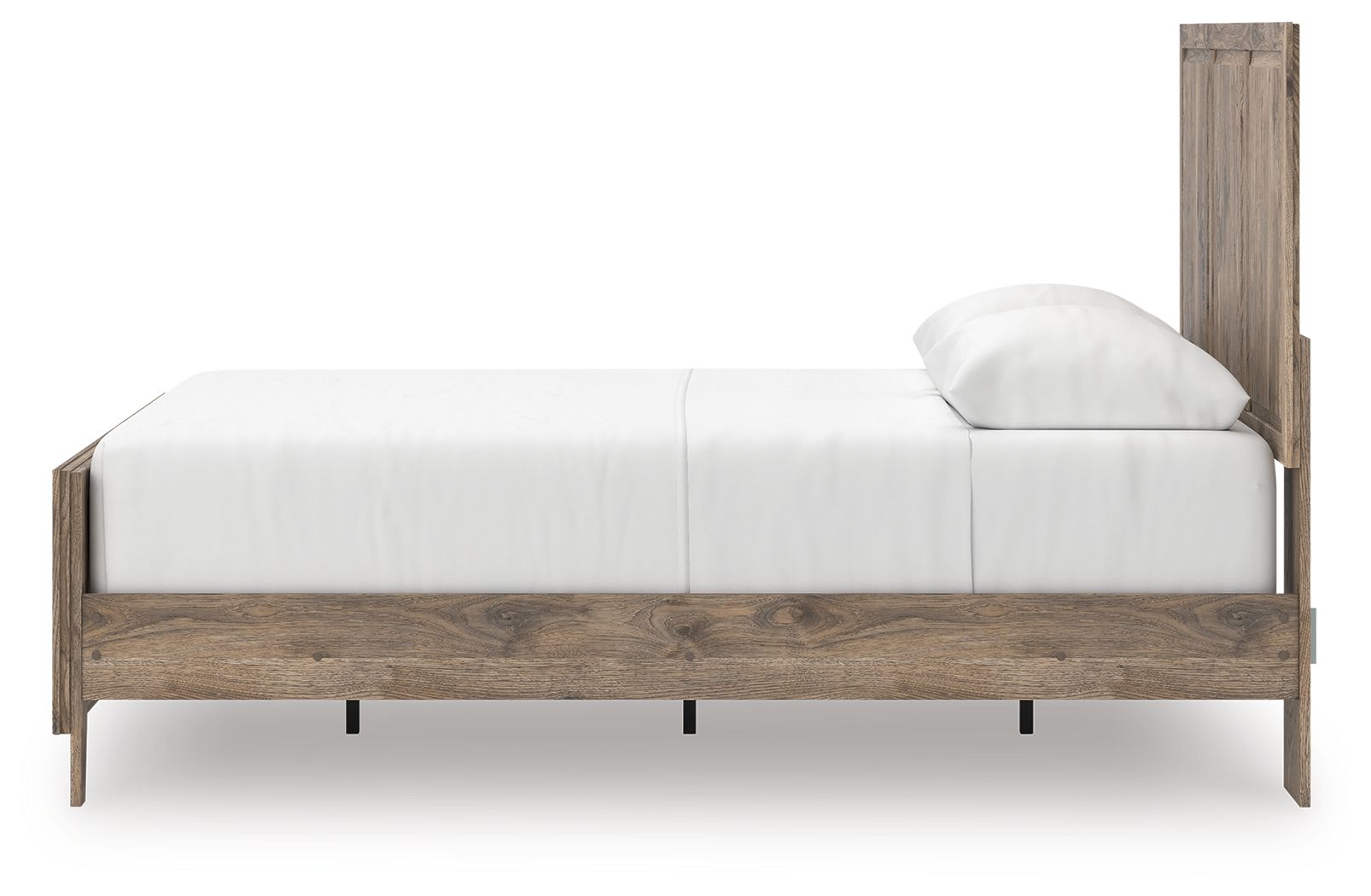 Ashley Furniture Rusticott - Queen Panel Bed - Brown - Image 7