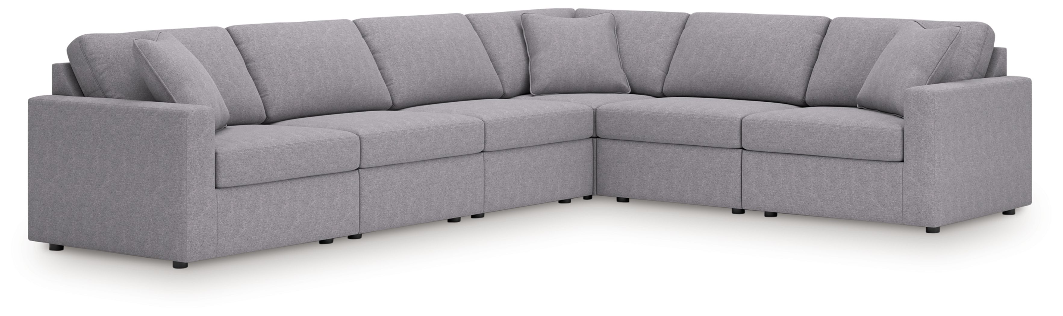 6 Pc · Sectional With Laf Corner Chair And Raf Corner Chair