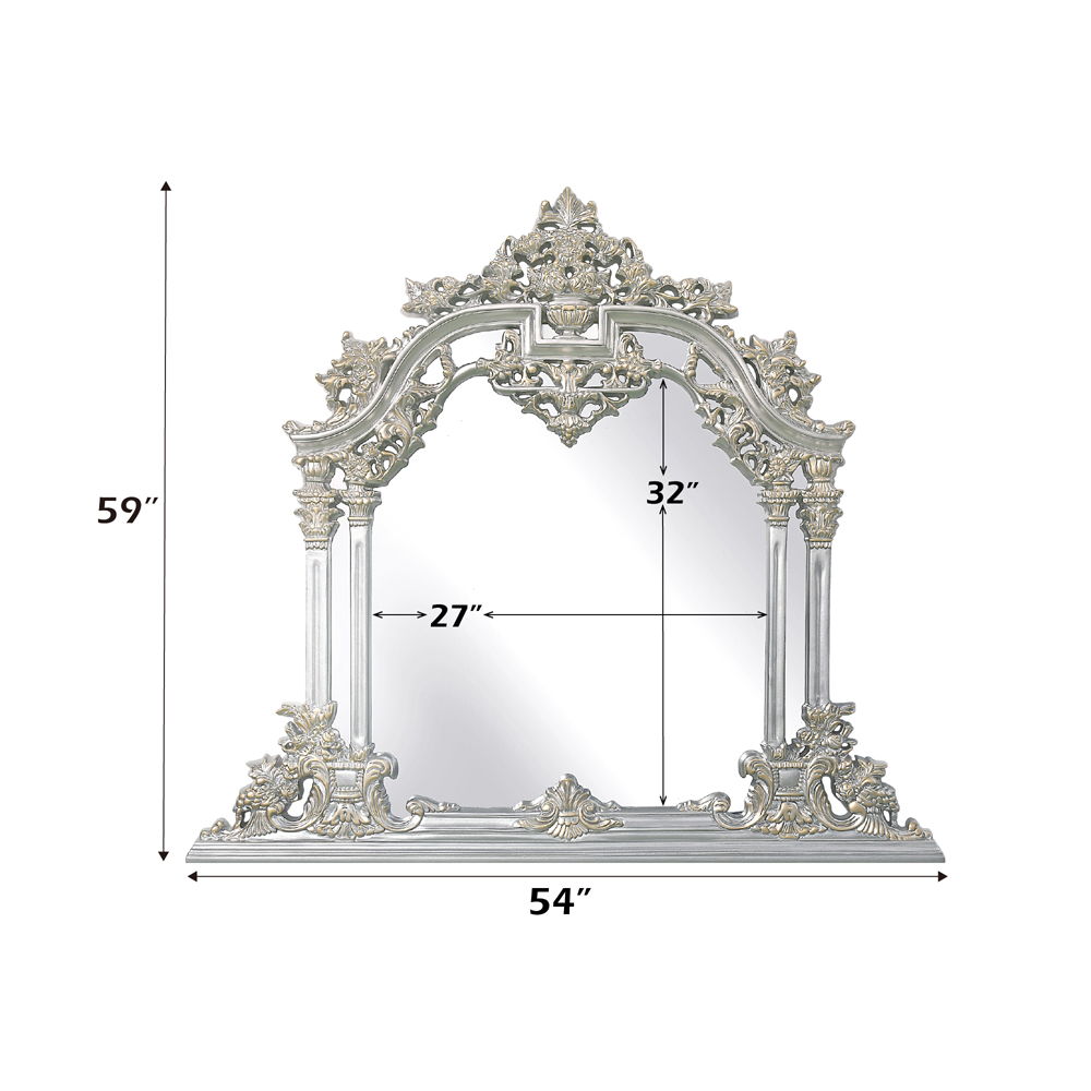 Sandoval - Mirror - Champagne, beige, view 4