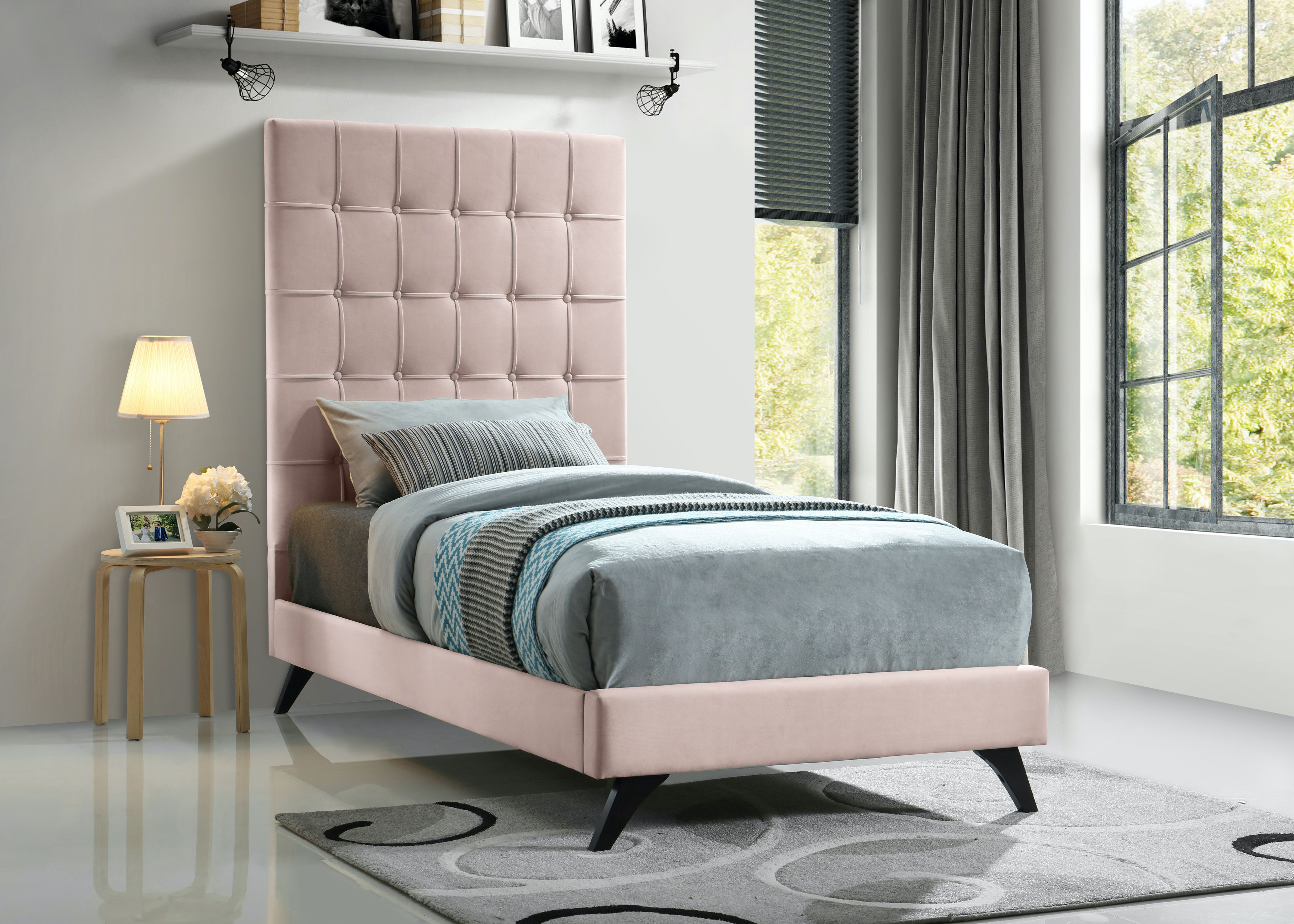 Elly - Twin Bed - Pink