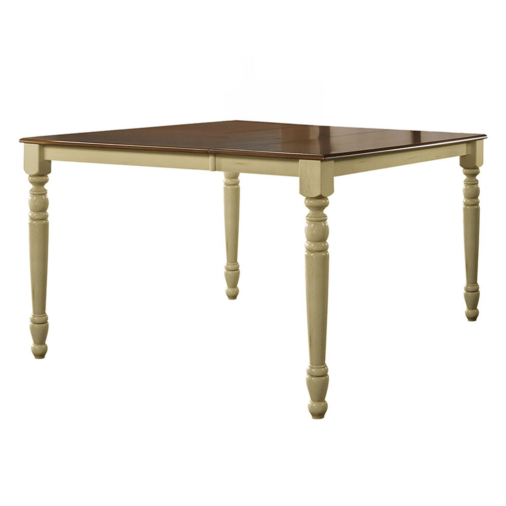 Dylan - Counter Height Table - Buttermilk & Oak, white, view 6