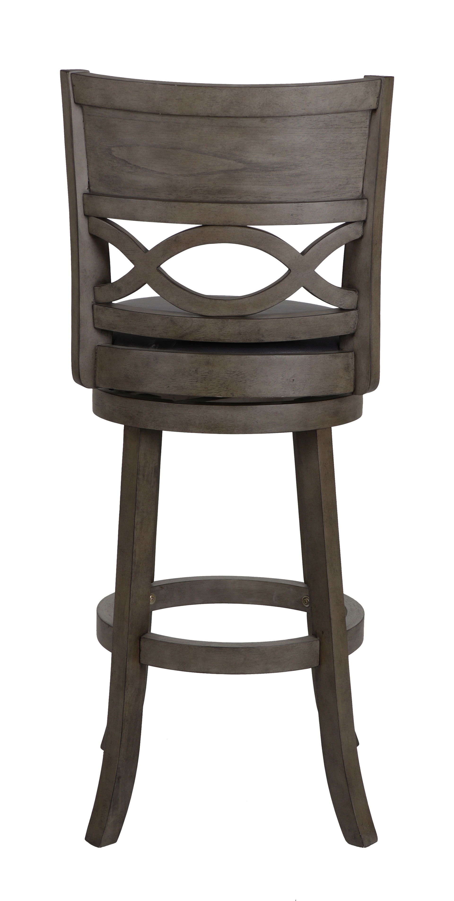 Manchester - Bar Stool - Antique Gray, black, view 3