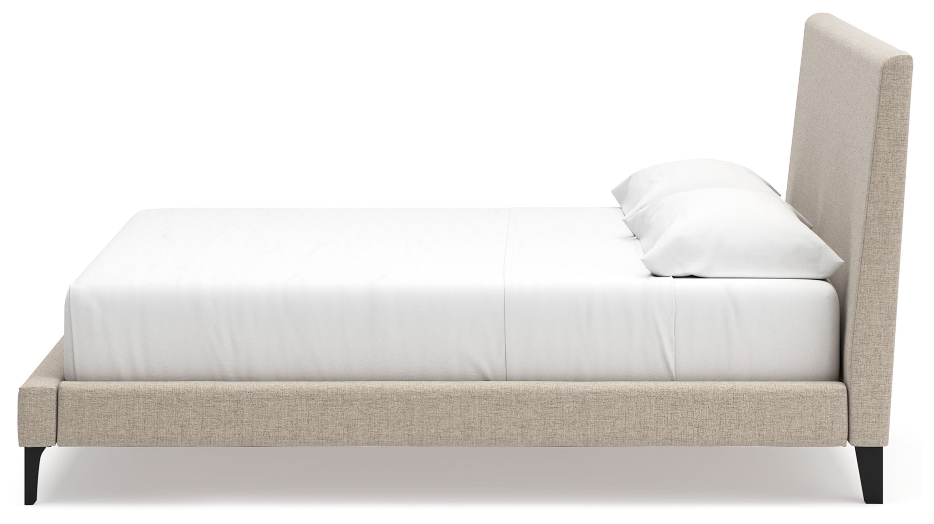 Ashley Furniture Cielden - King Upholstered Bed with Roll Slats - Soft Gray - Image 7