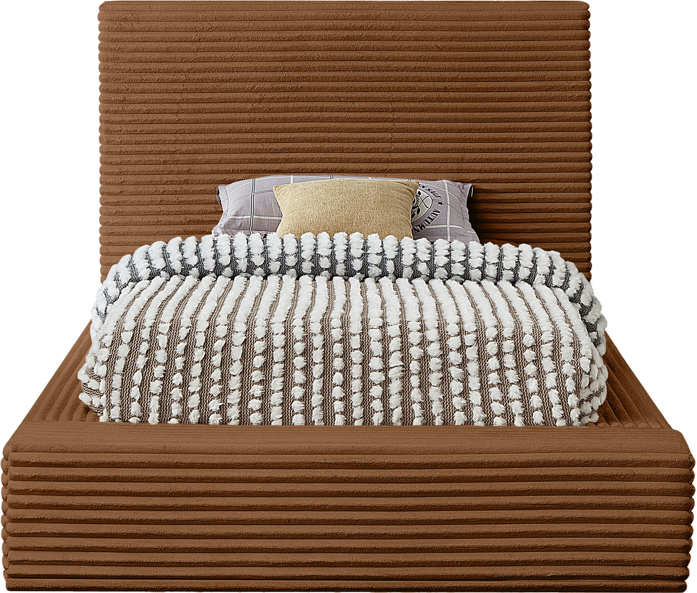 Dexter - Twin Bed - Saddle