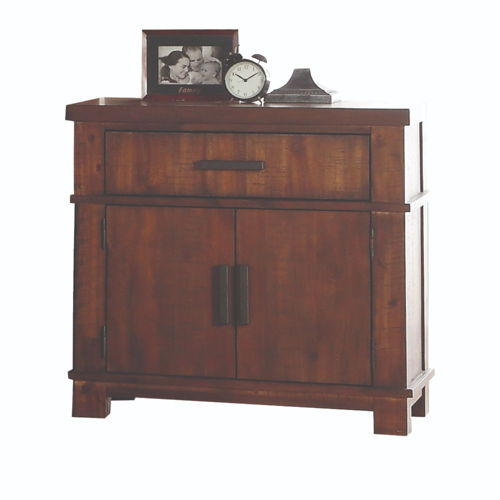 Vibia - Nightstand - Cherry Oak, dark brown