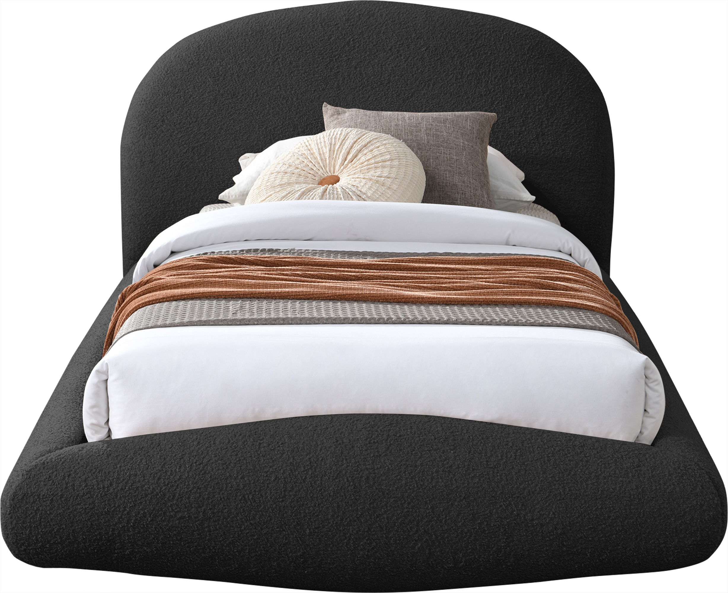 Genesis - Twin Bed - Black