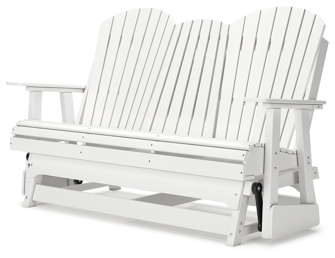 Ashley Furniture Hyland Wave - Glider Loveseat - White - Image 5