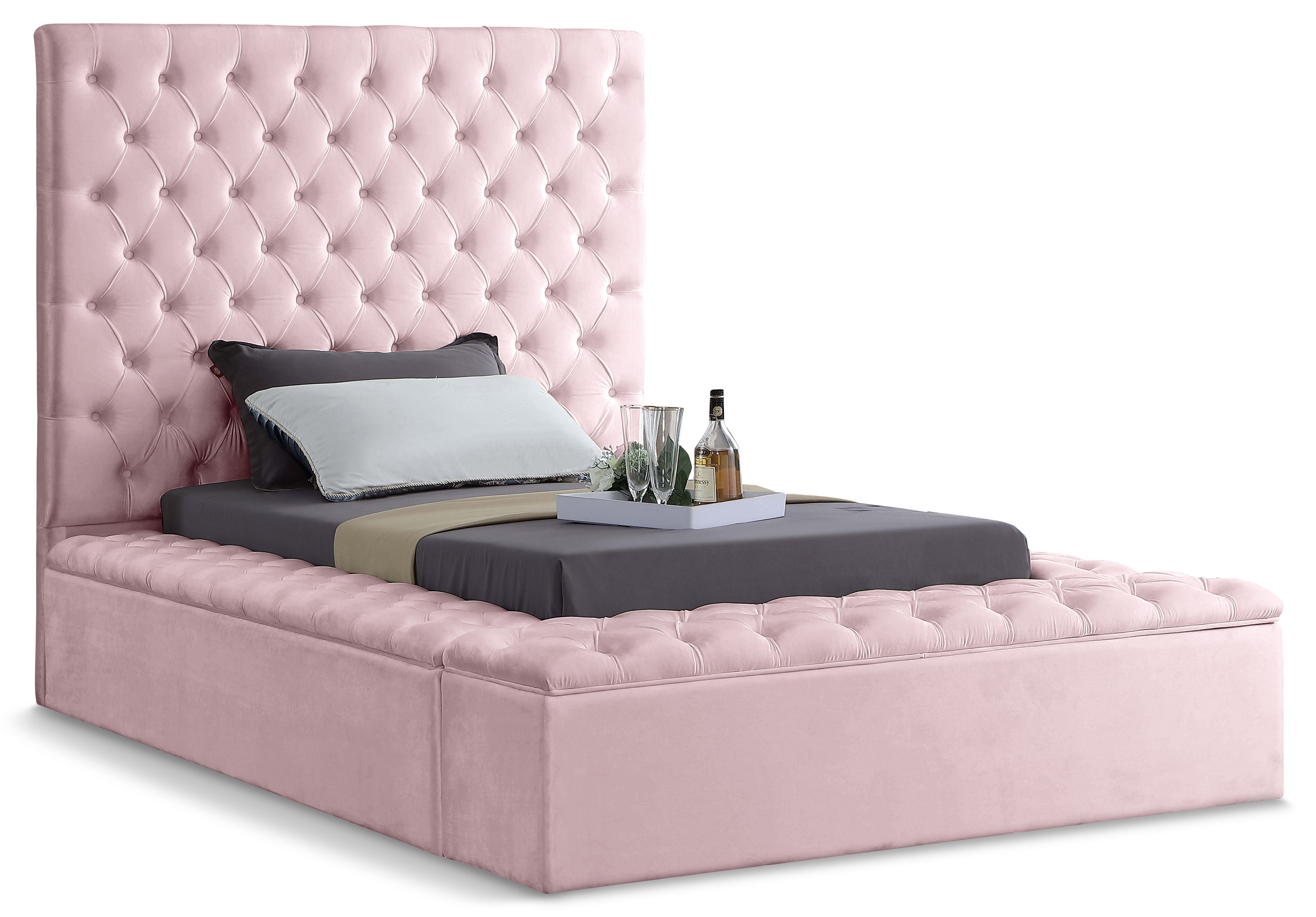 Bliss - Twin Bed - Pink