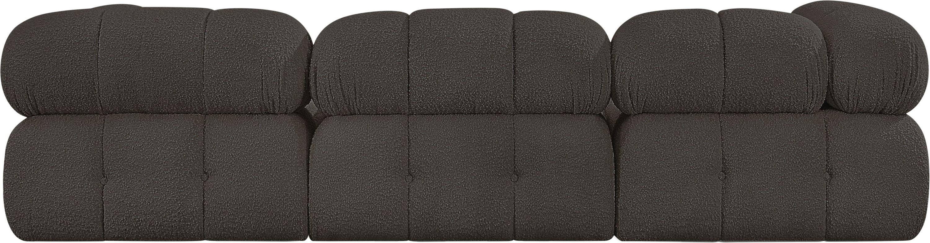 Ames - 4 Piece Modular Sectional - Brown