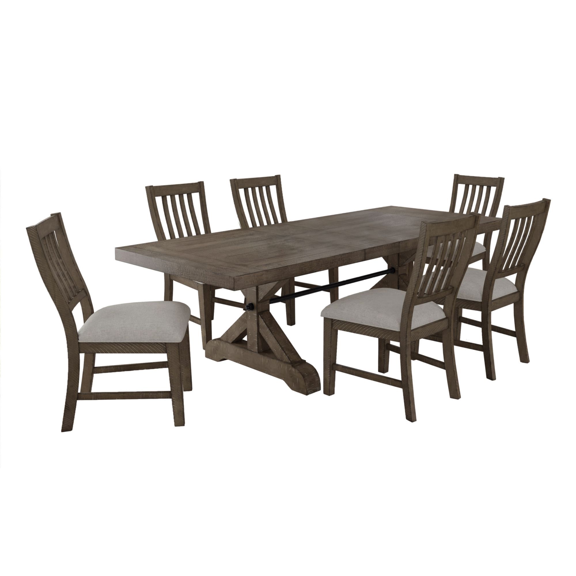 7 Pc · Table And Six Chairs