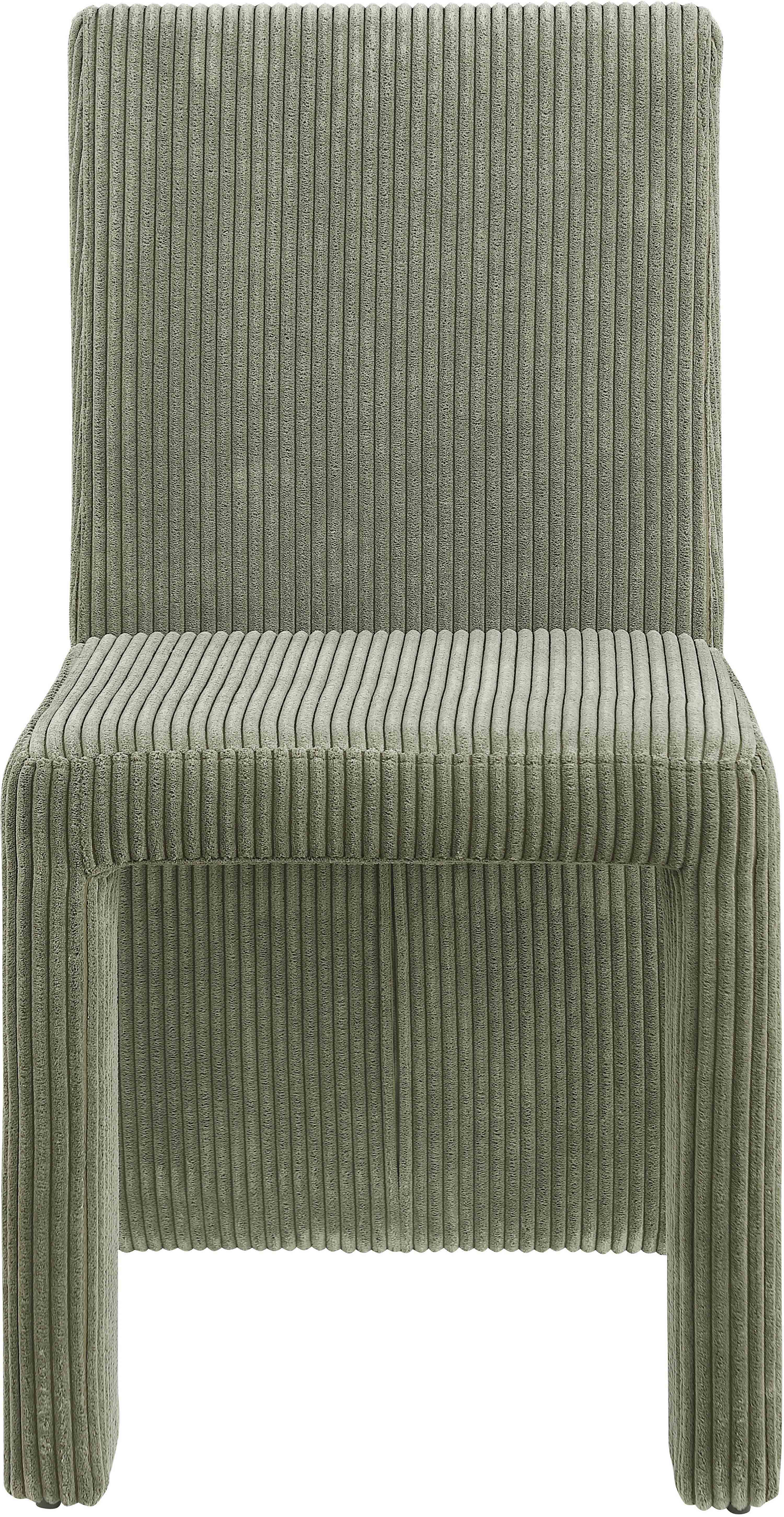 Benson - Microsuede Dining Chair (Set of 2) - Green