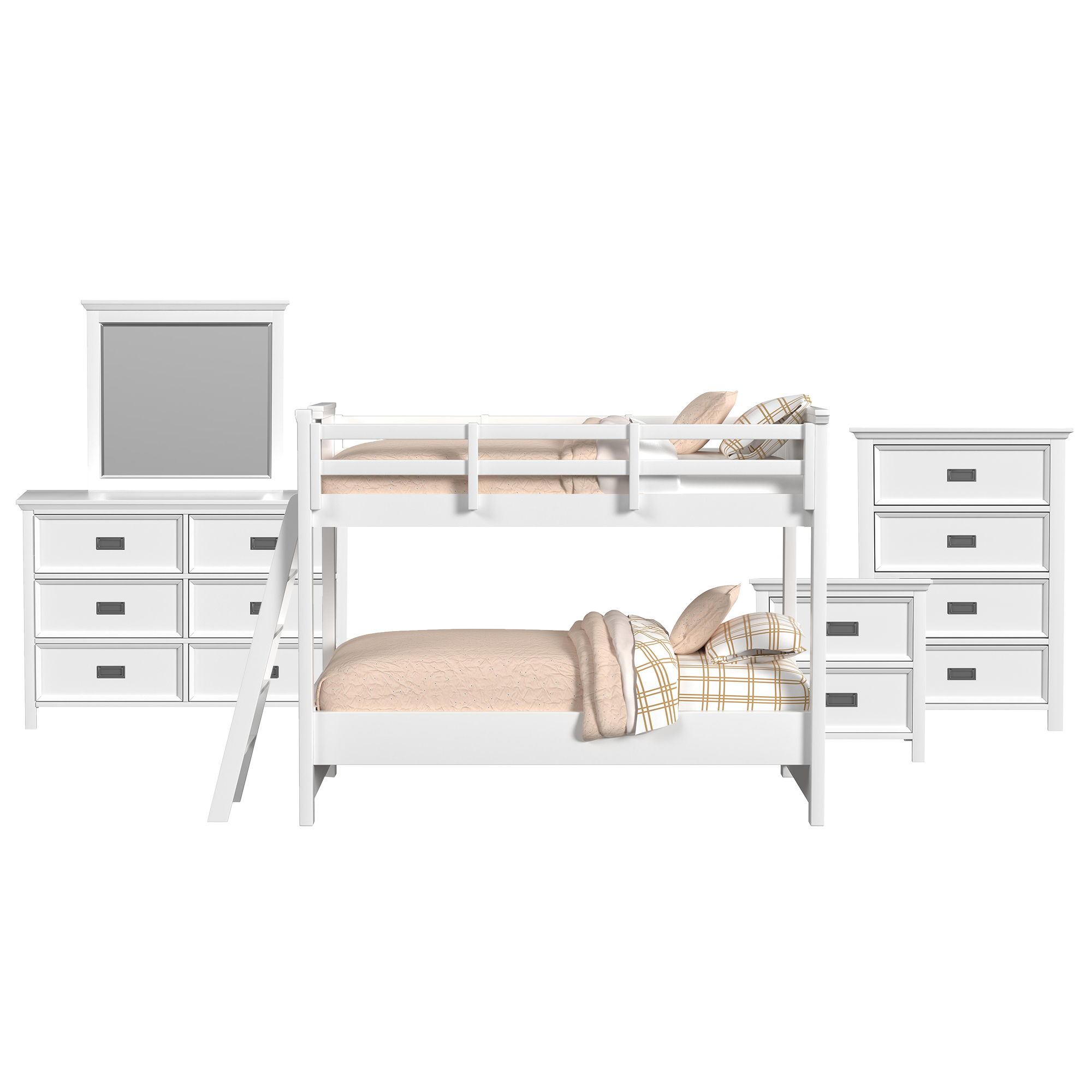 Twin · 5 Pc · Bedroom Set