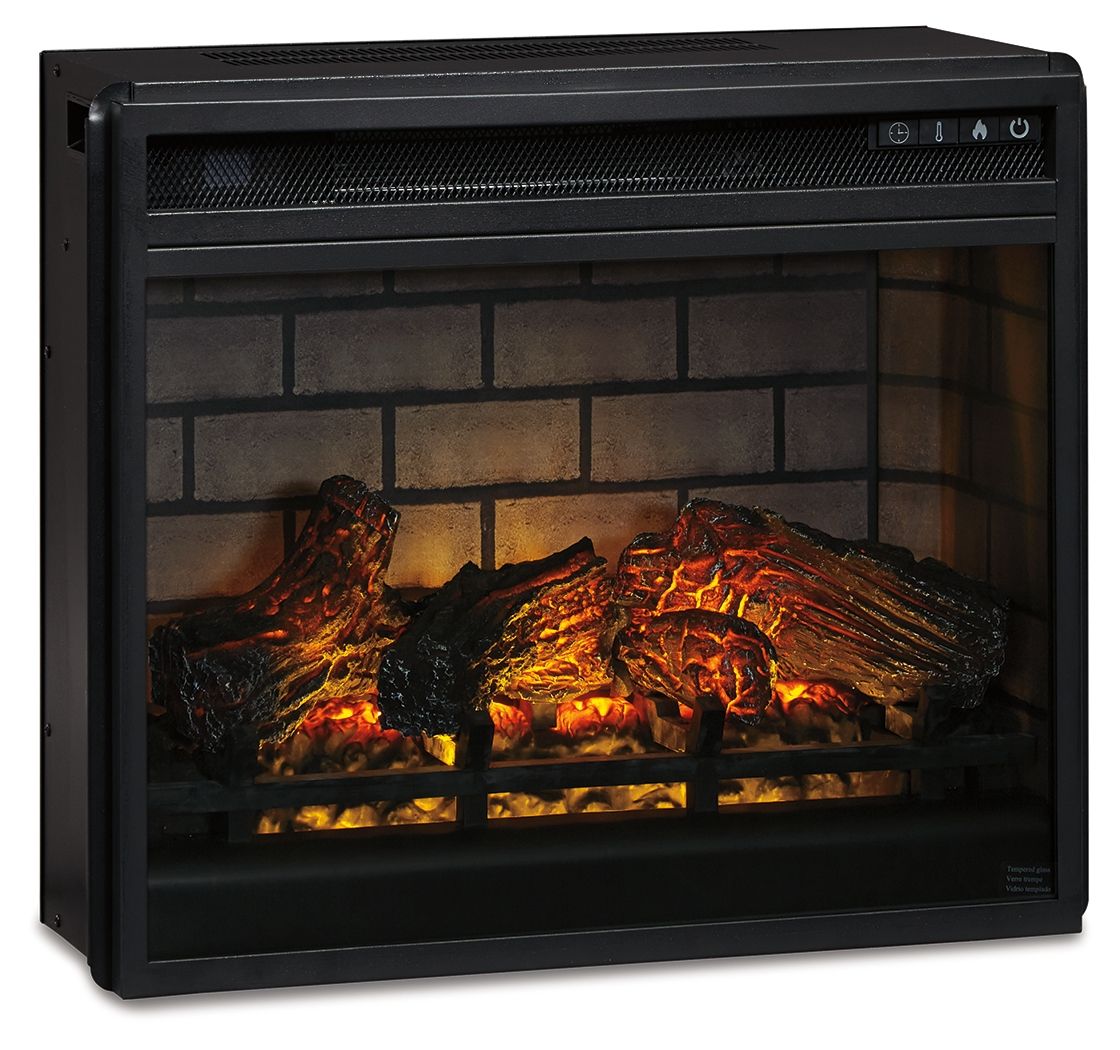 Entertainment Accessories - Fireplace Insert Infrared - Black