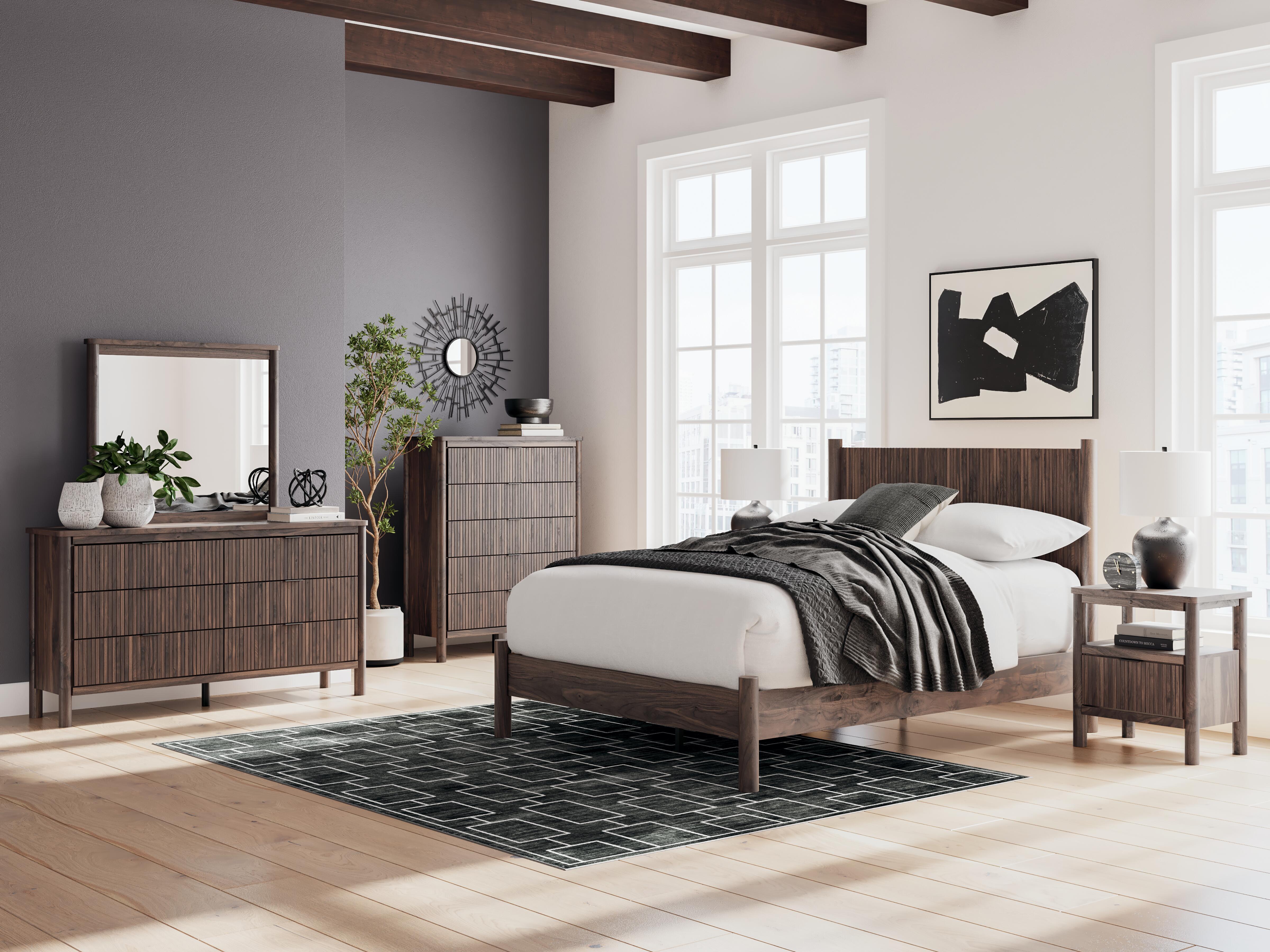 Pamytta – One Drawer Night Stand – Brown