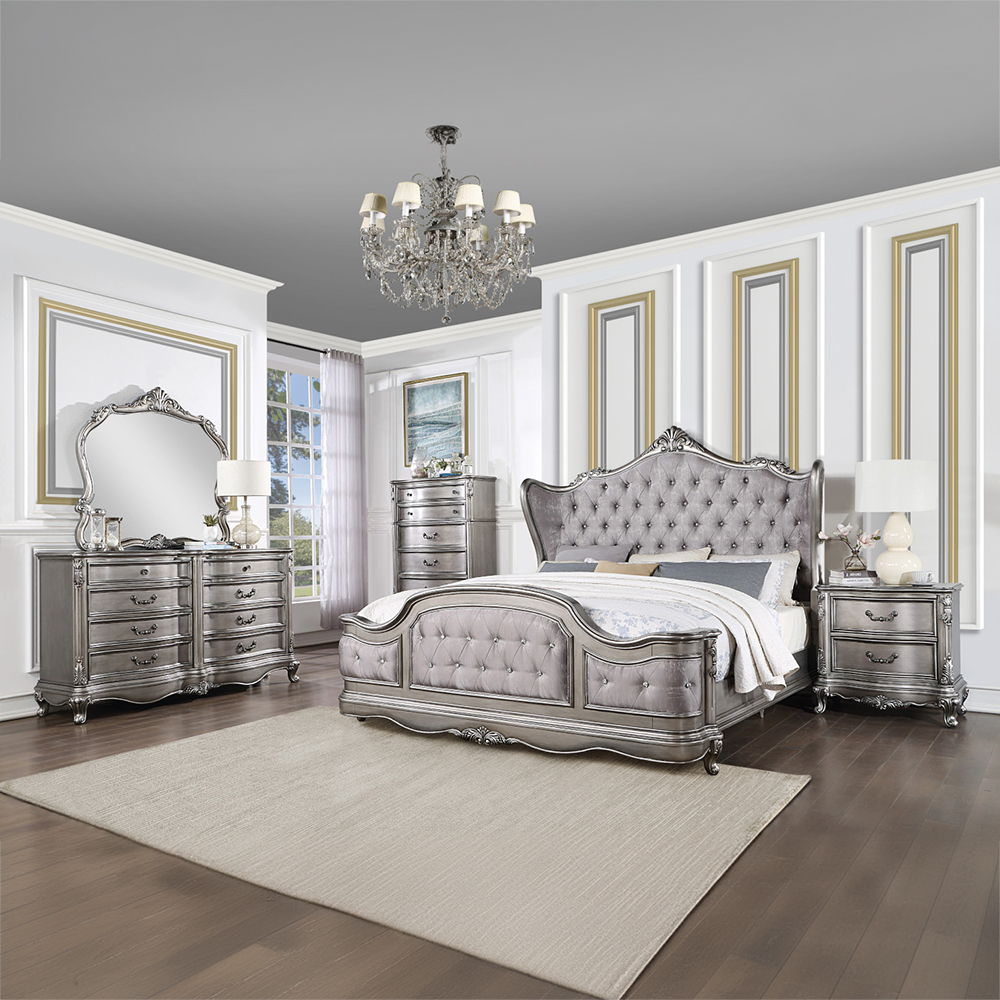 Ariadne - Chest - Antique Platinum, silver, view 5