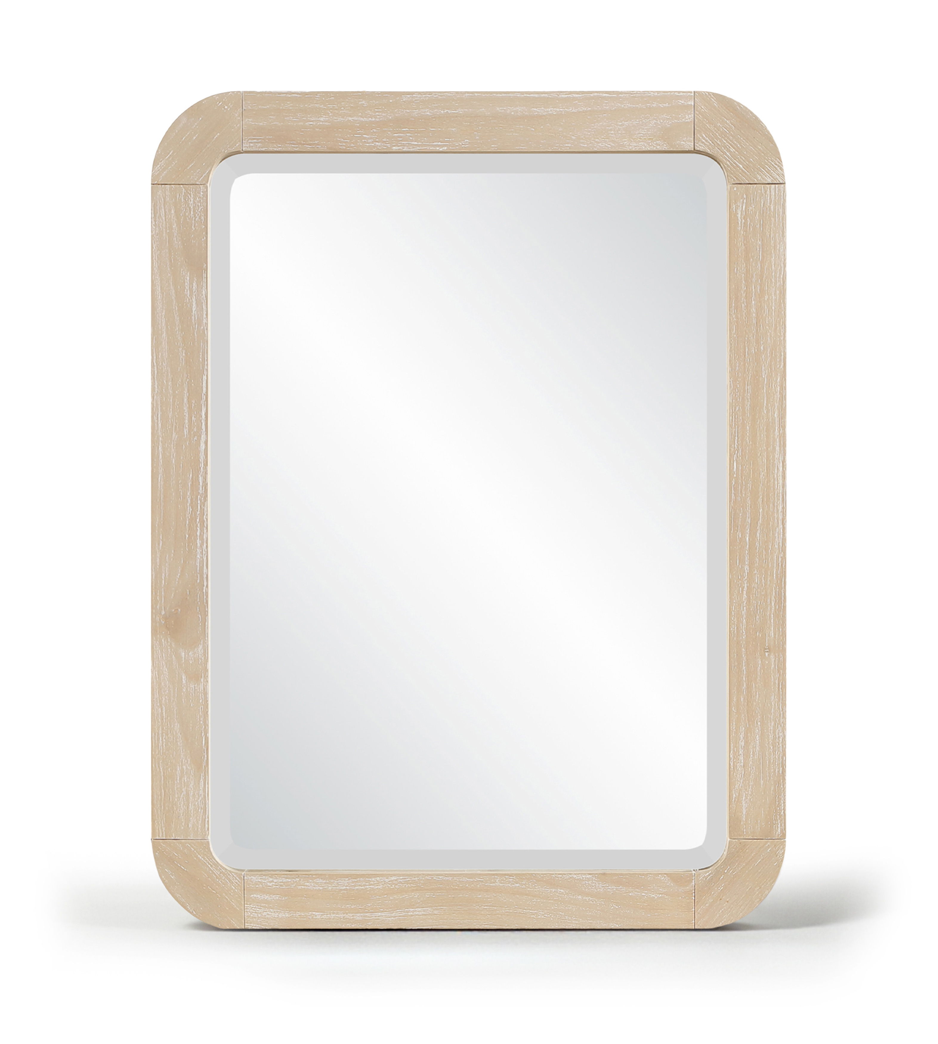 Tiberio - Solid Wood Mirror - Natural