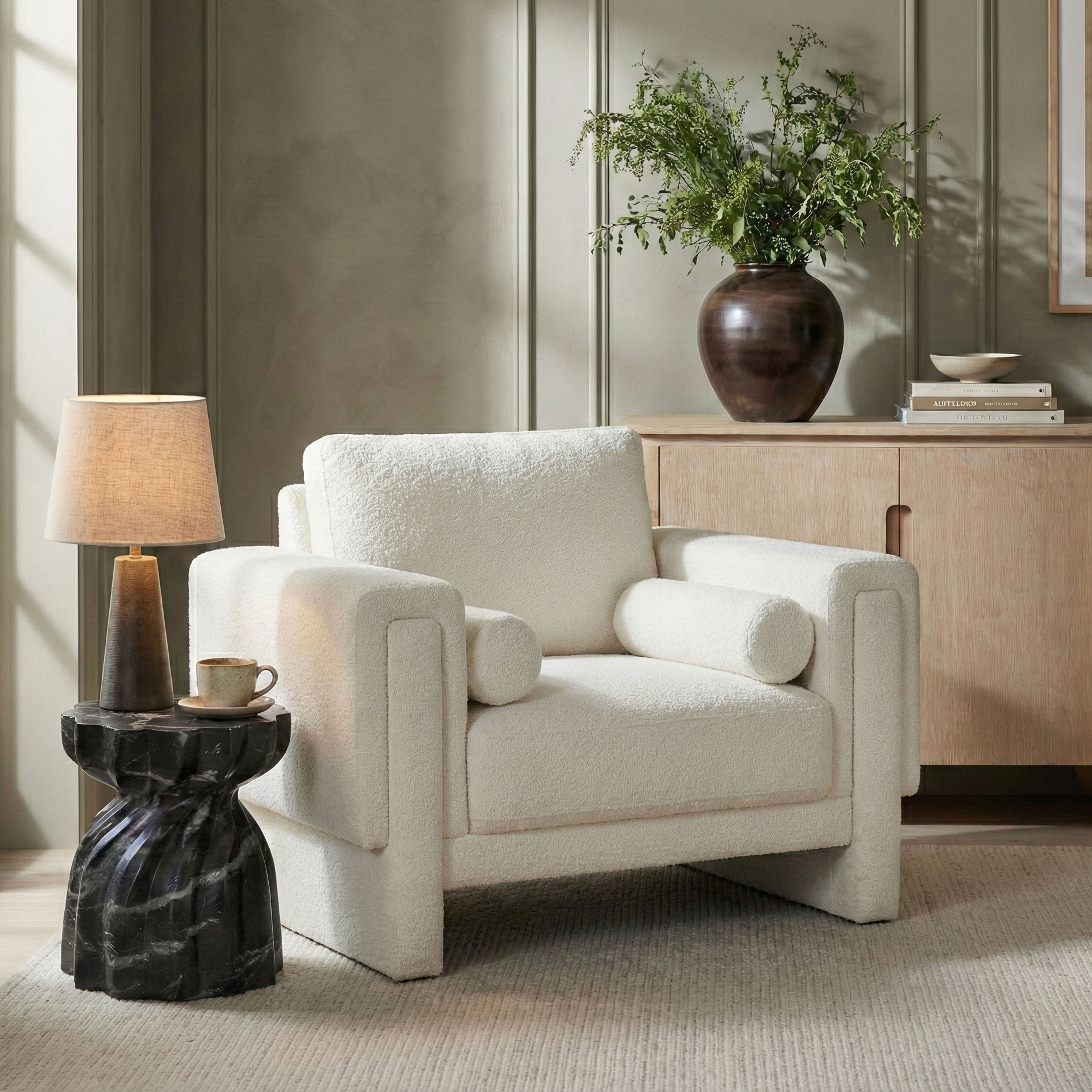 Madeline - Chair - Cream