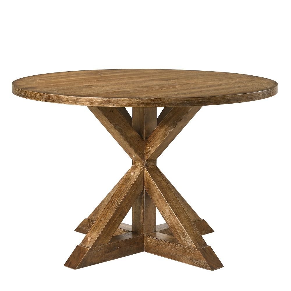 Wallace II - Dining Table - Weathered Oak, light brown, view 7