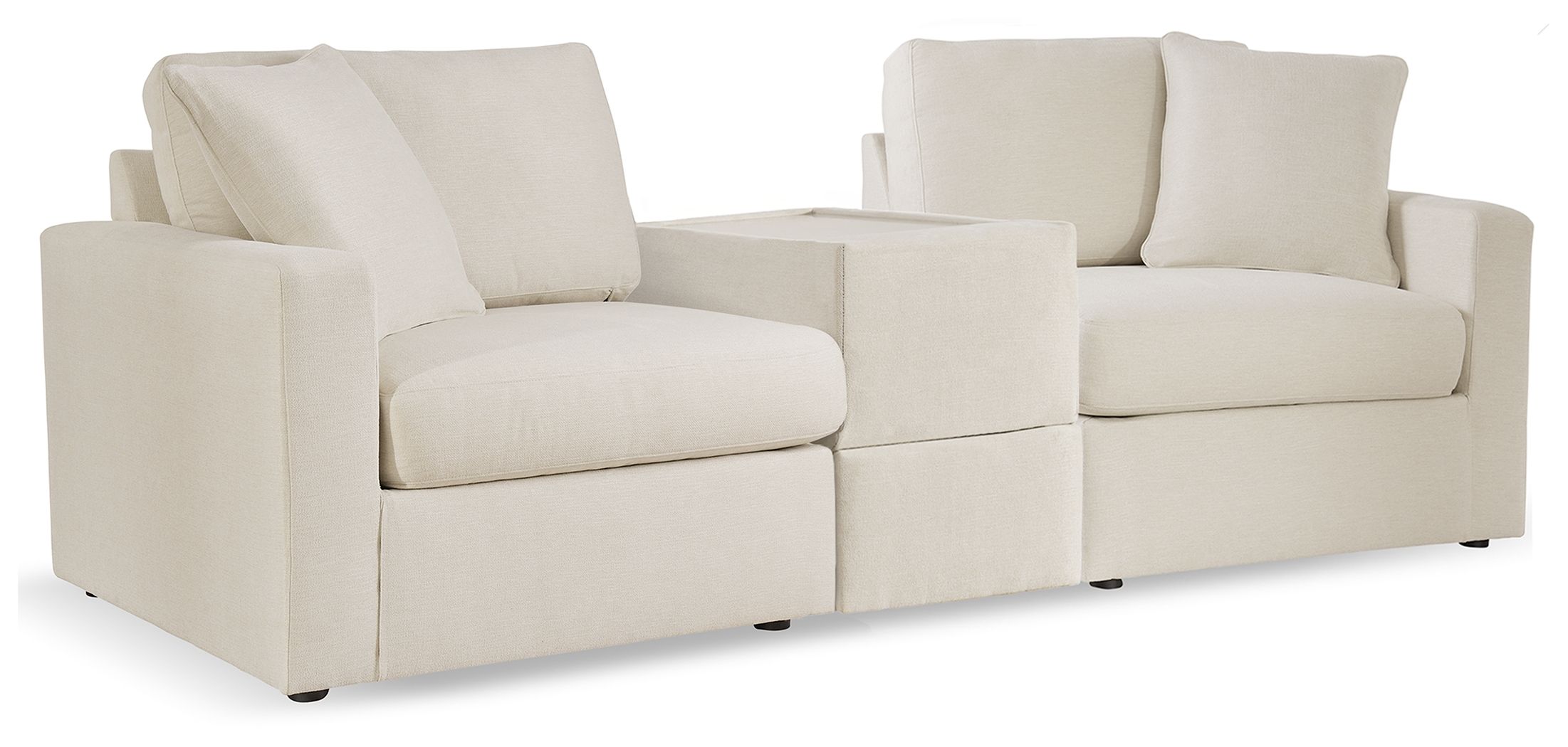 3 Pc · Sectional With Storage Console