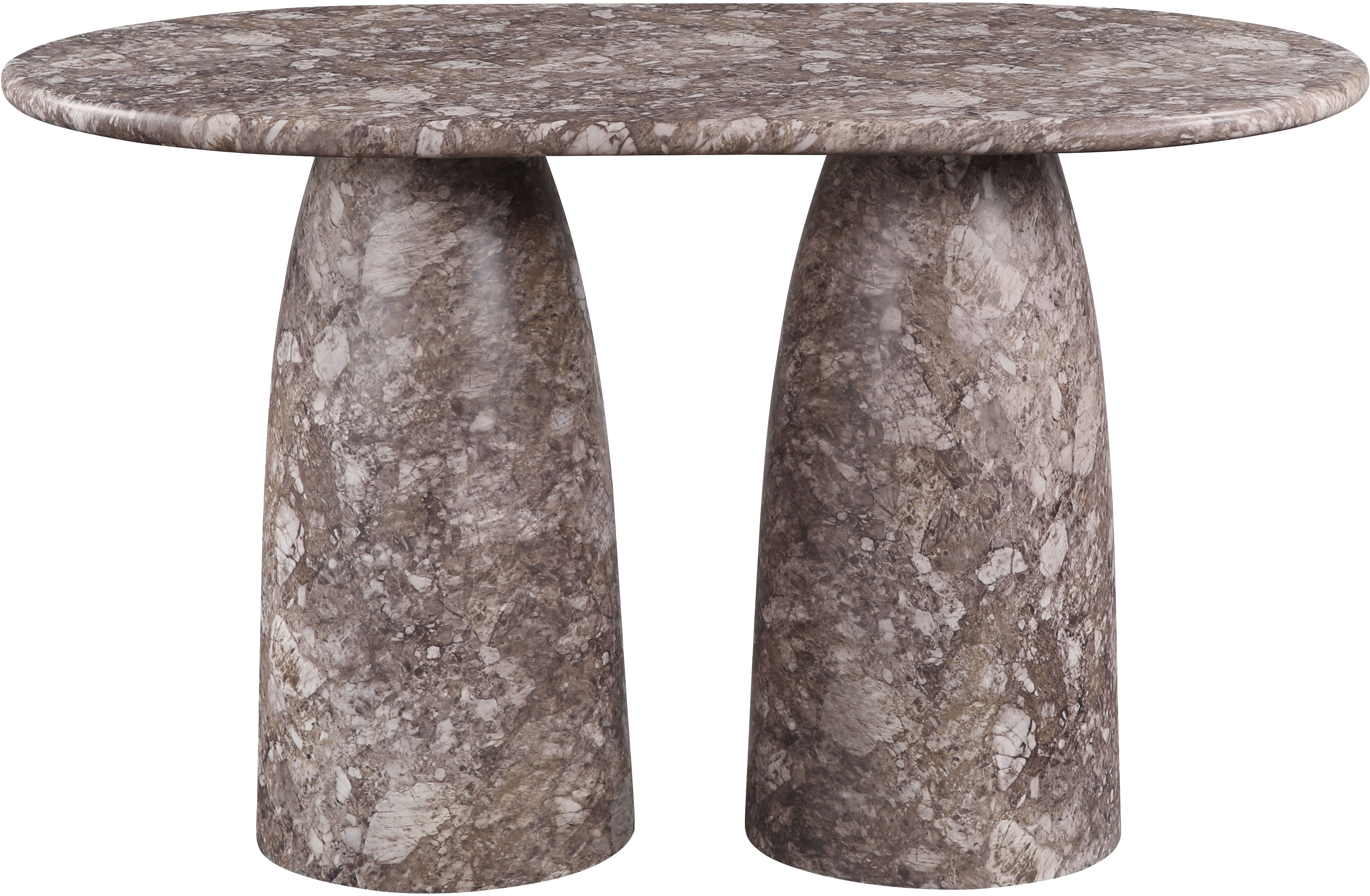 Cosenza - Concrete Indoor / Outdoor Counter Height Table (3 Boxes) - Brown