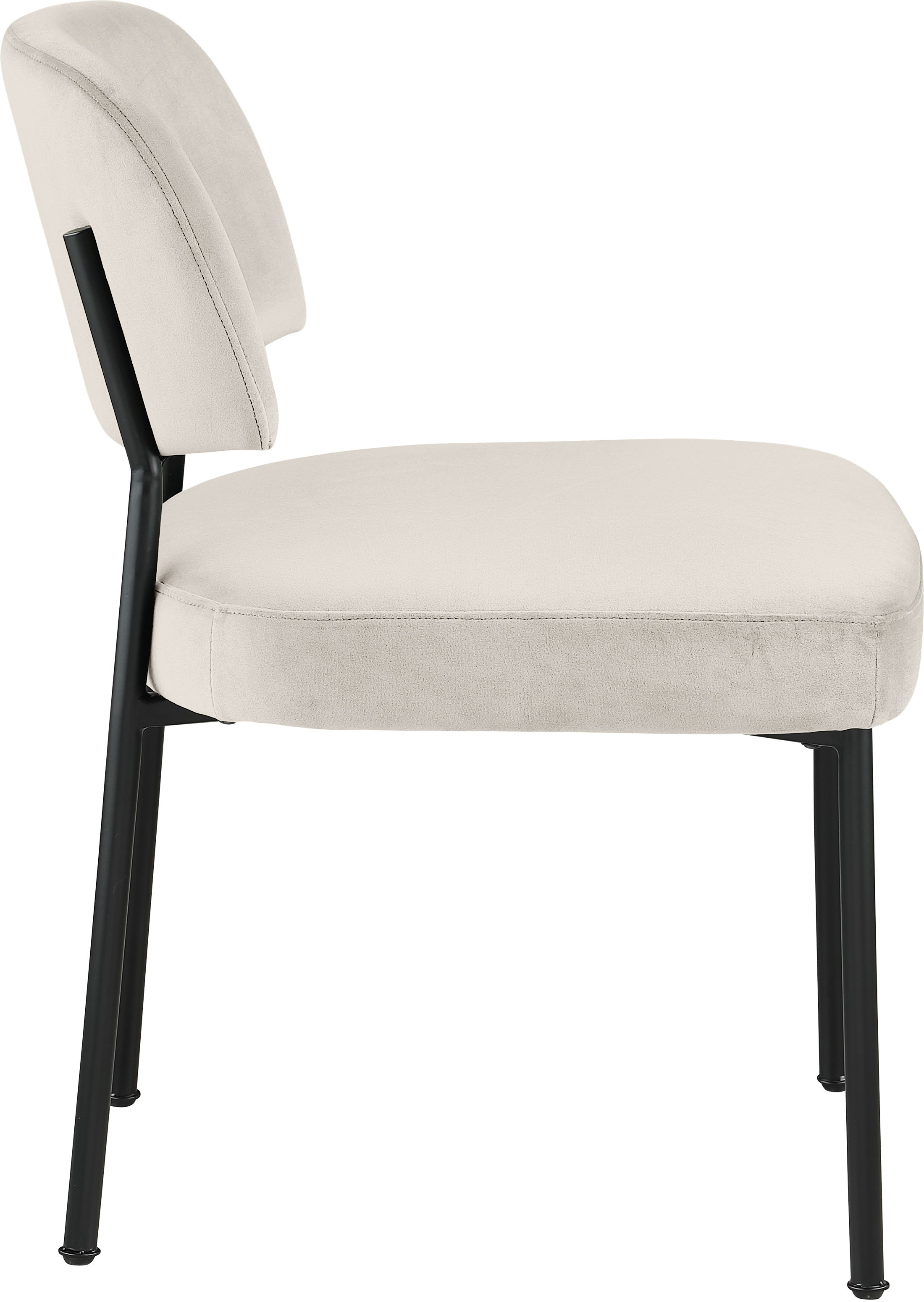 Zarelle - Performance Fabric Upholstered Dining Chair (Set of 2) - Cream