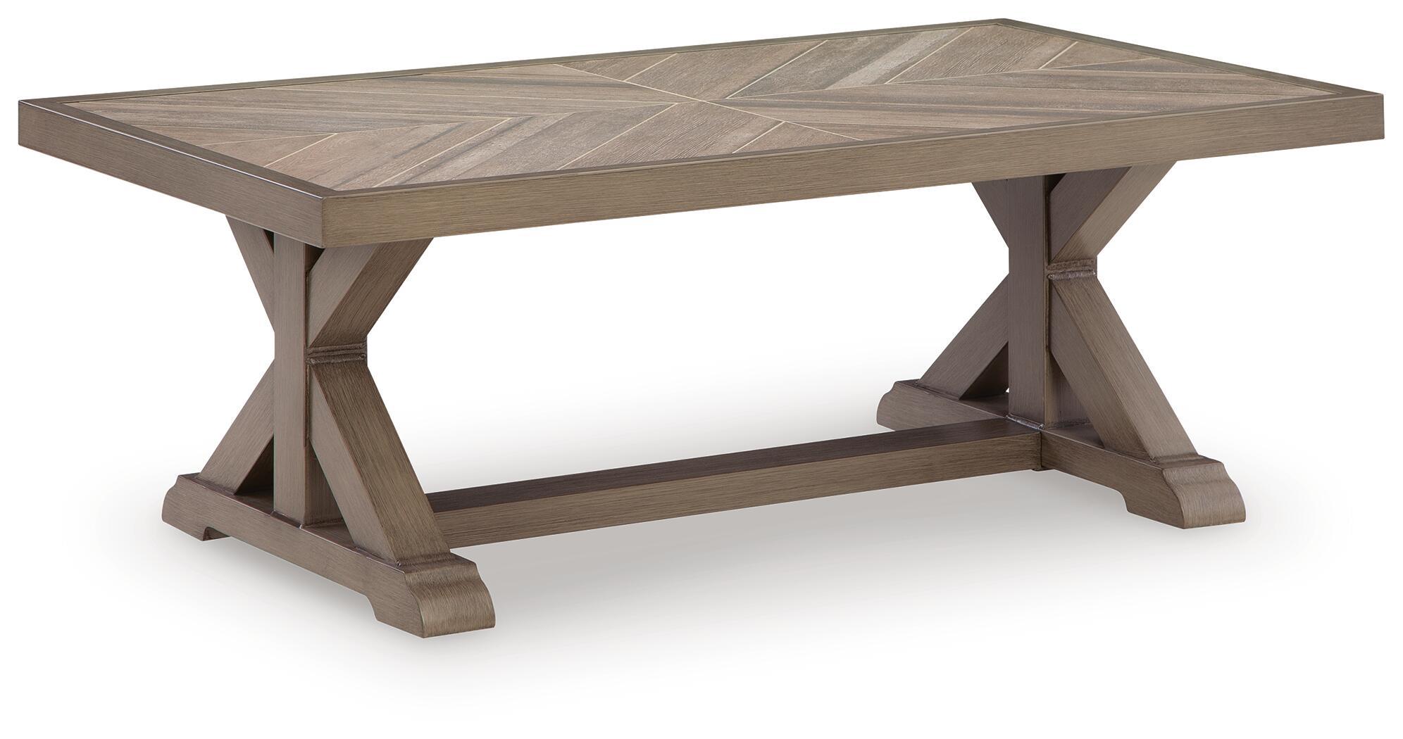 Laguna Heights – Rectangular Cocktail Table – Beige