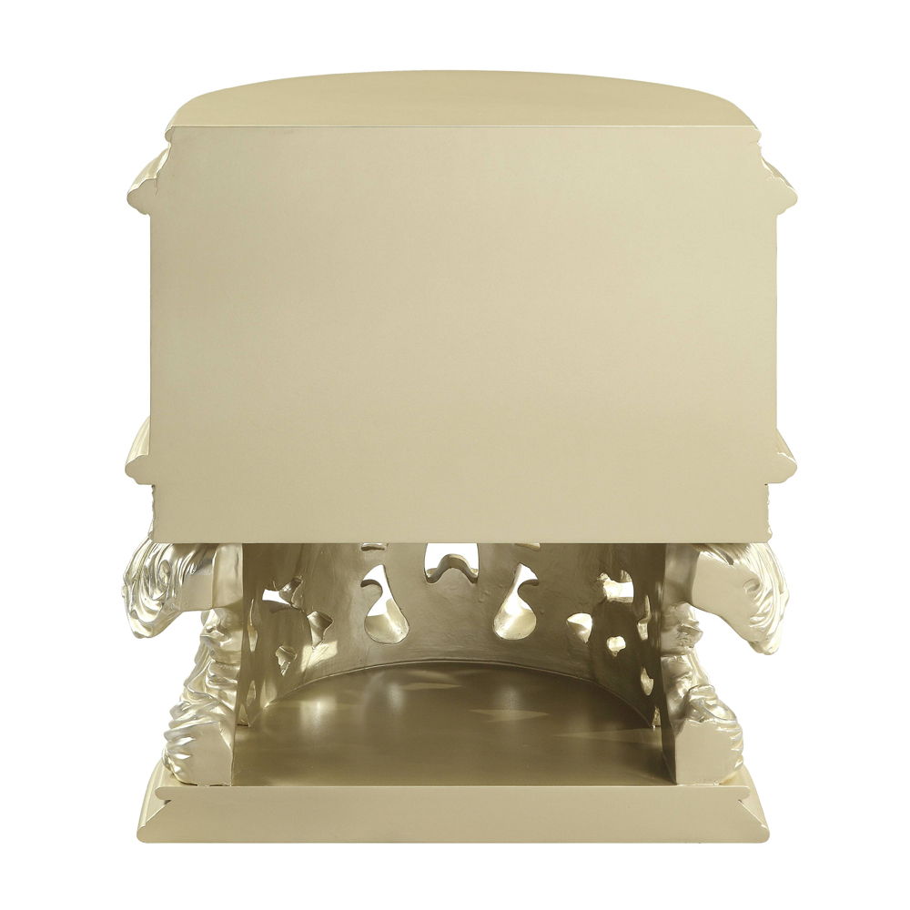 Vatican - Nightstand - Champagne Silver, beige, view 5
